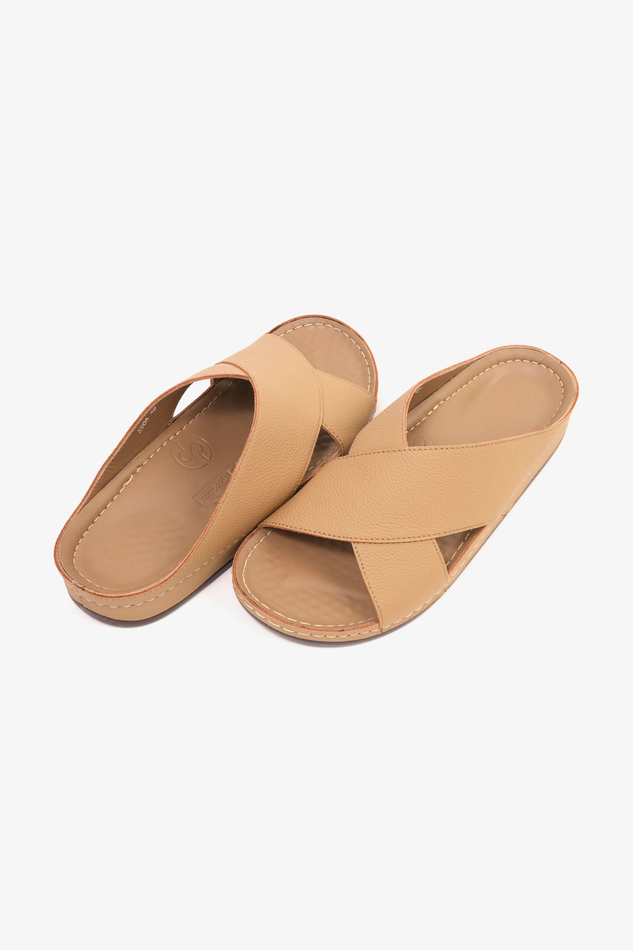 COMFORT PLUS MENS SANDALS  -  AV06 OLIVE - Seventy7
