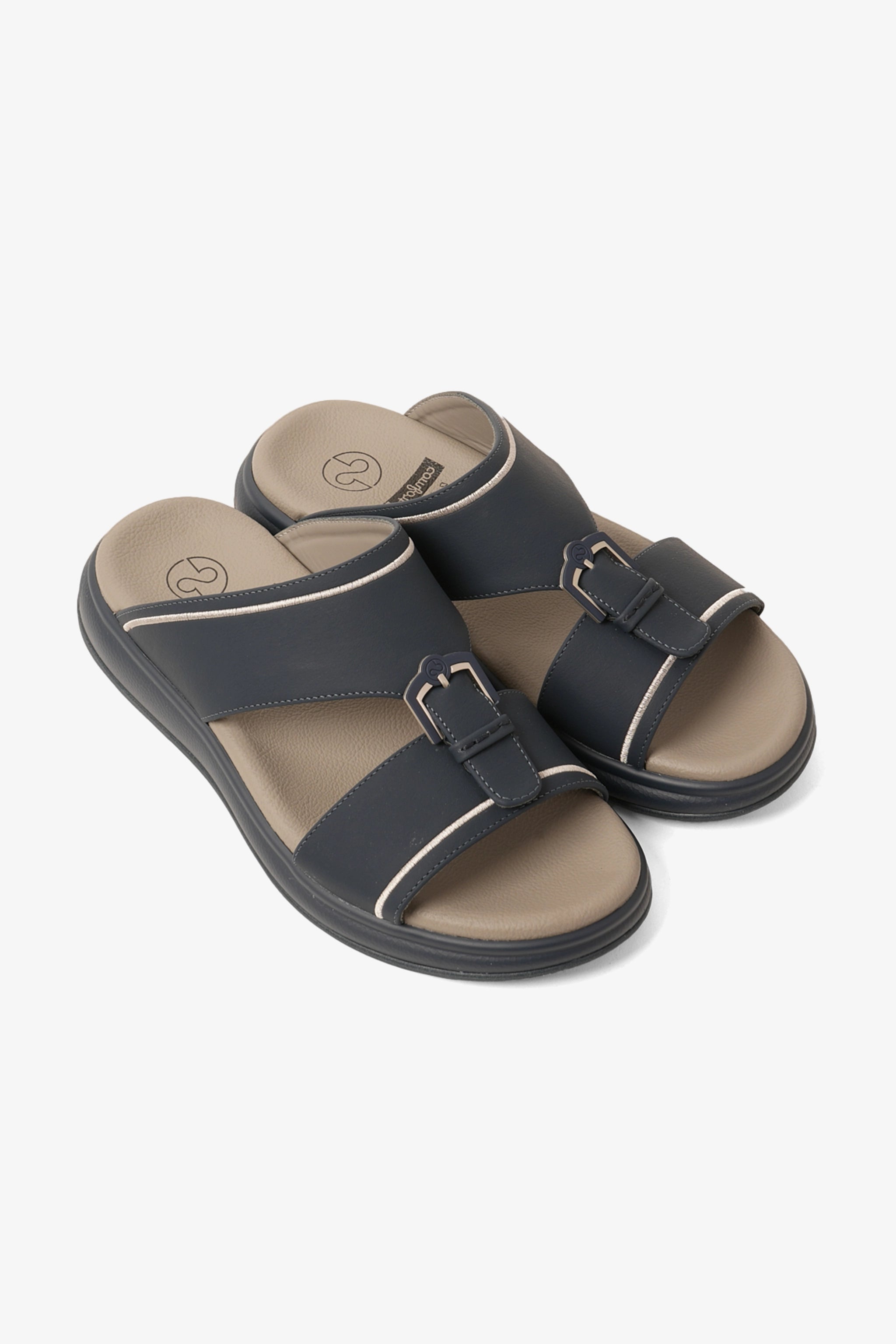 COMFORT PLUS MEN'S ADAPT ARABIC SANDALS NAVY - Seventy7