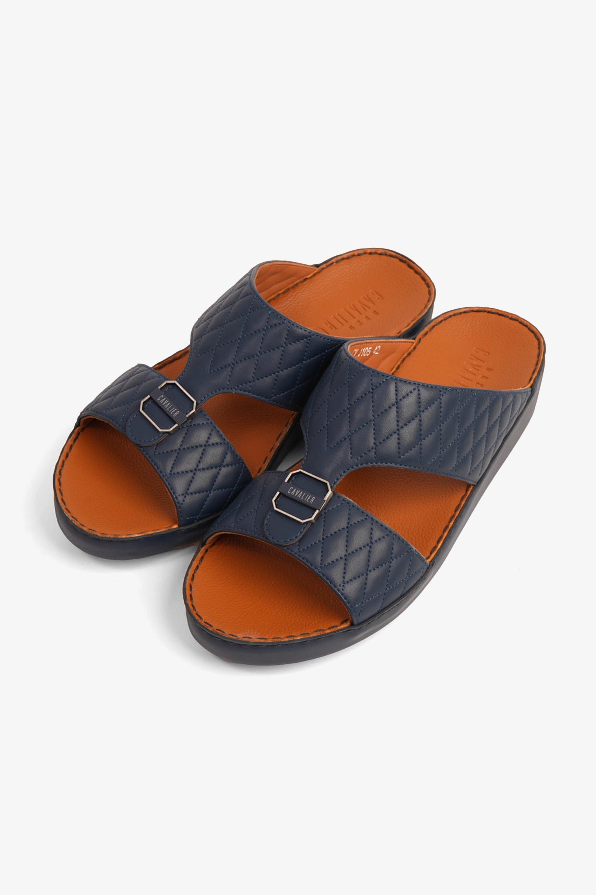 UOMO CAVALIER MENS SANDALS  - CV1105 NAVY - Seventy7