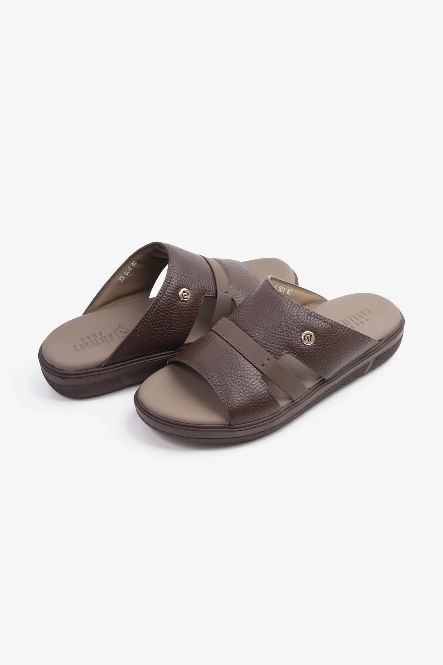 UOMO CAVALIER ARABIC SANDALS MEN'S CRAFTED GENUINE LEATHER DATE - Seventy7