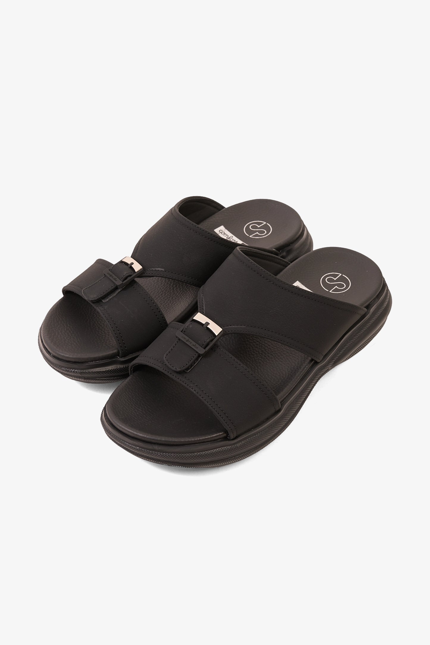 COMFORT PLUS INFINITE COMFORT ARABIC SANDALS BLACK - Seventy7