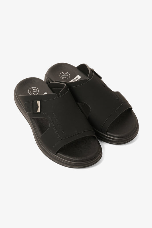 COMFORT PLUS MEN'S ULTRA ELEVATE SANDALS BLACK - Seventy7