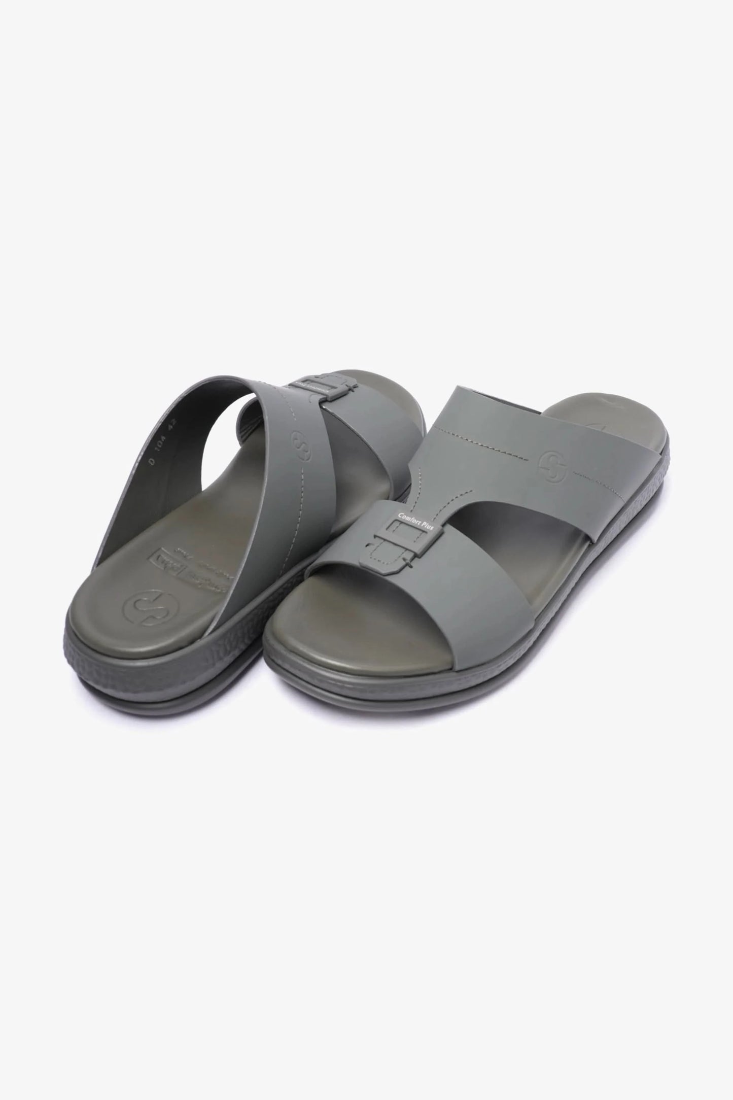 COMFORT PLUS TIMELESS DESIGN MENS SANDALS GREY - Seventy7