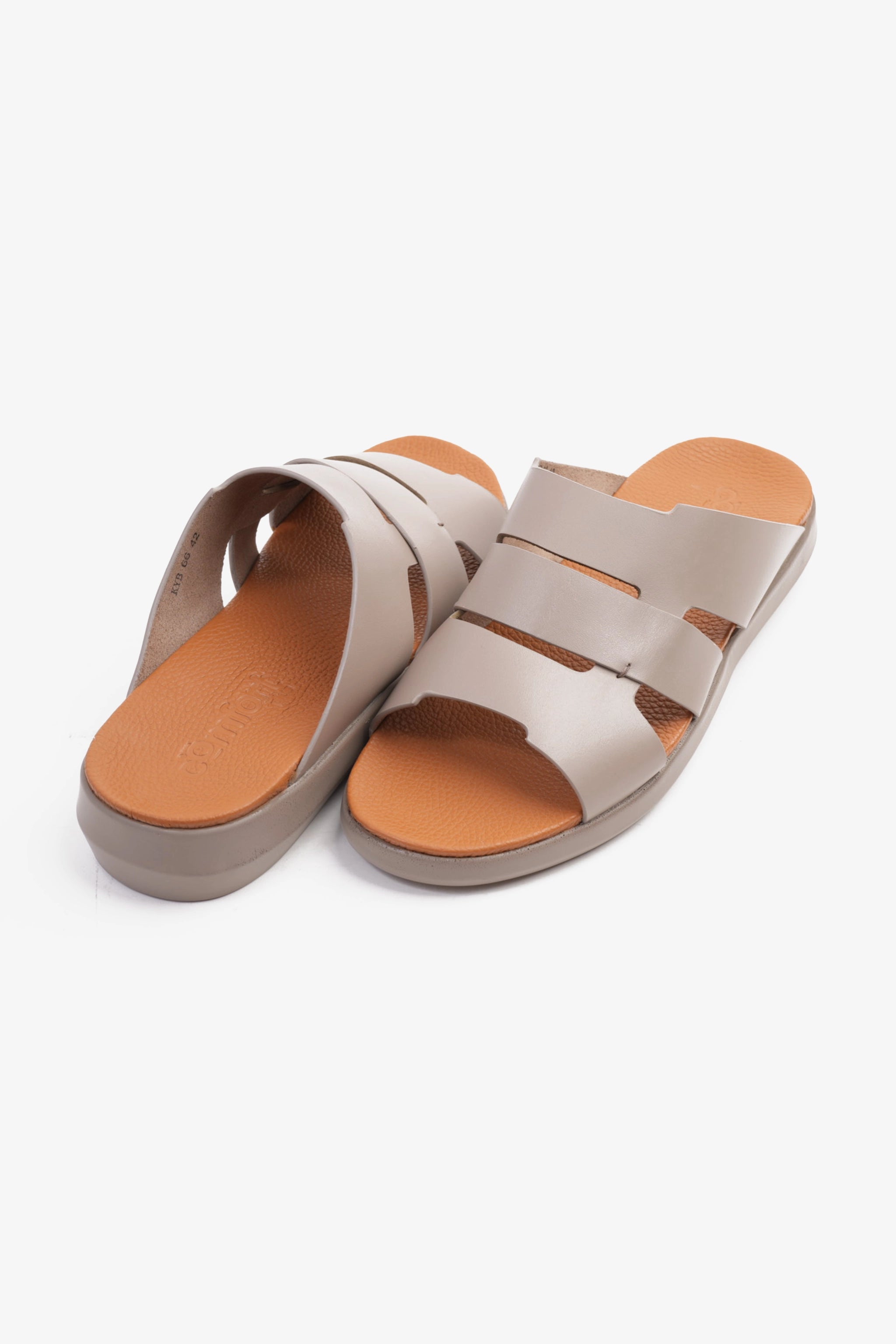 COMFORT PLUS MEN'S 2.2MM SANDALS STONE - Seventy7