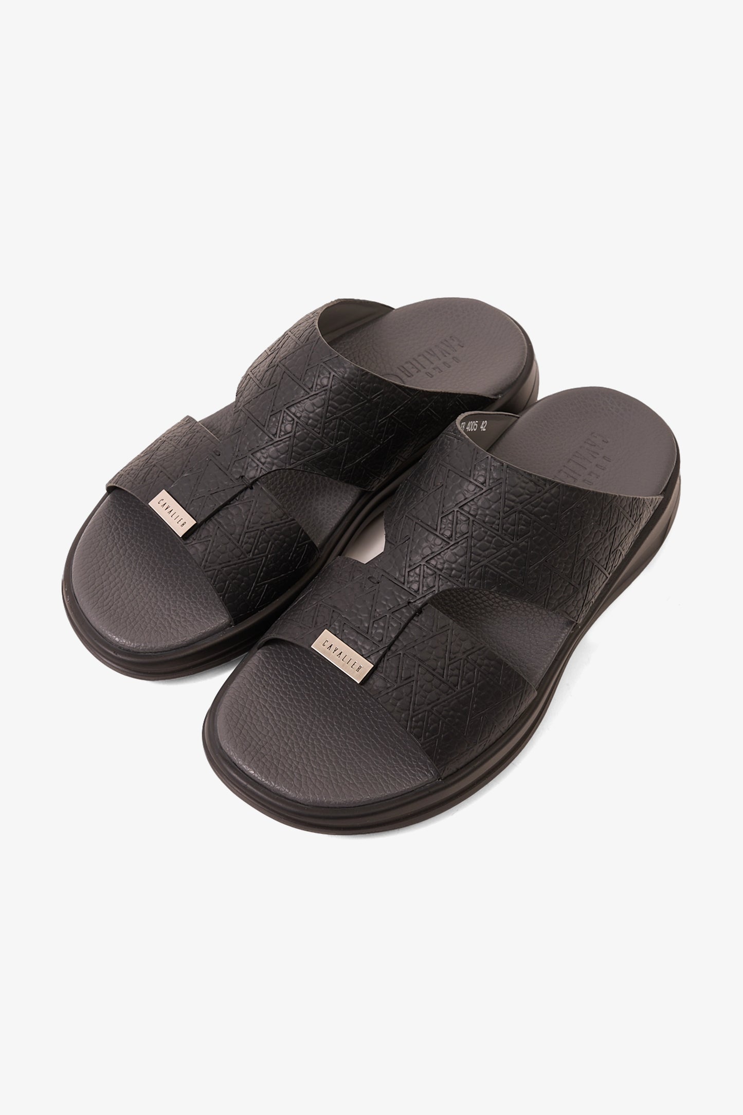 UOMO CAVALIER MEN'S THERABOUNCE ROYALE BLACK - Seventy7