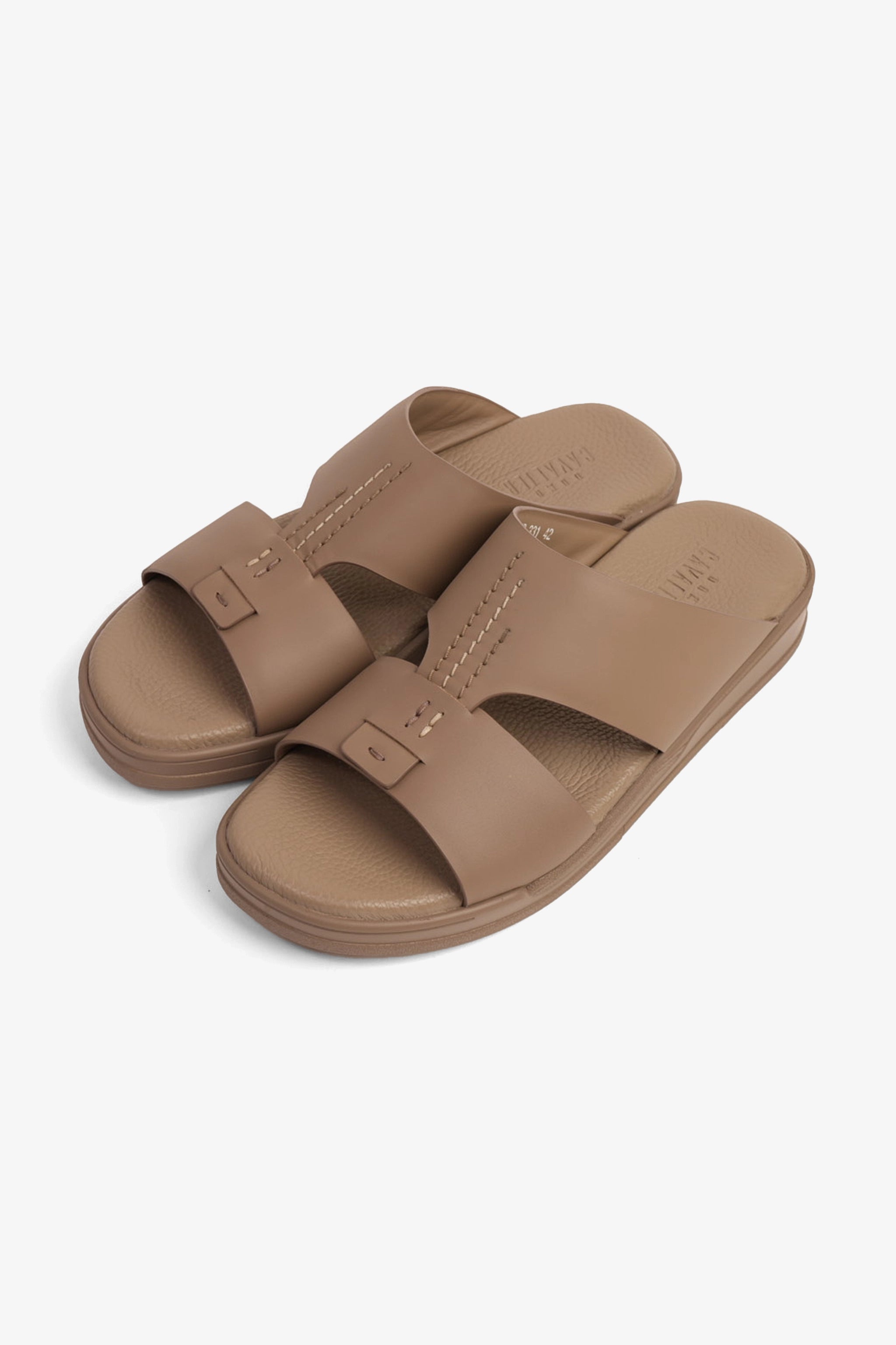 UOMO CAVALIER MEN'S LEATHER SANDALS COMFORT REDEFINED EARTH - Seventy7