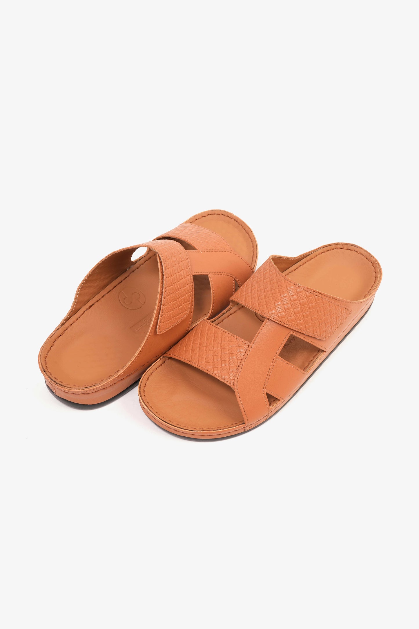 COMFORT PLUS MENS SANDALS - AV05 TAN - Seventy7