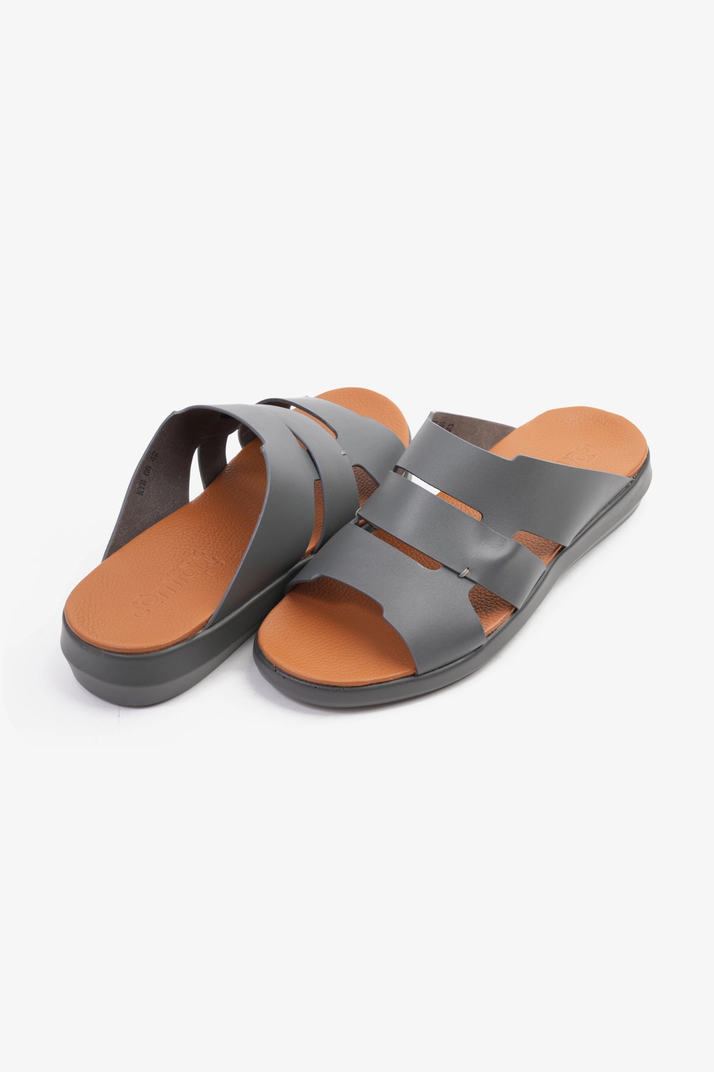 COMFORT PLUS MEN'S 2.2MM SANDALS GREY - Seventy7