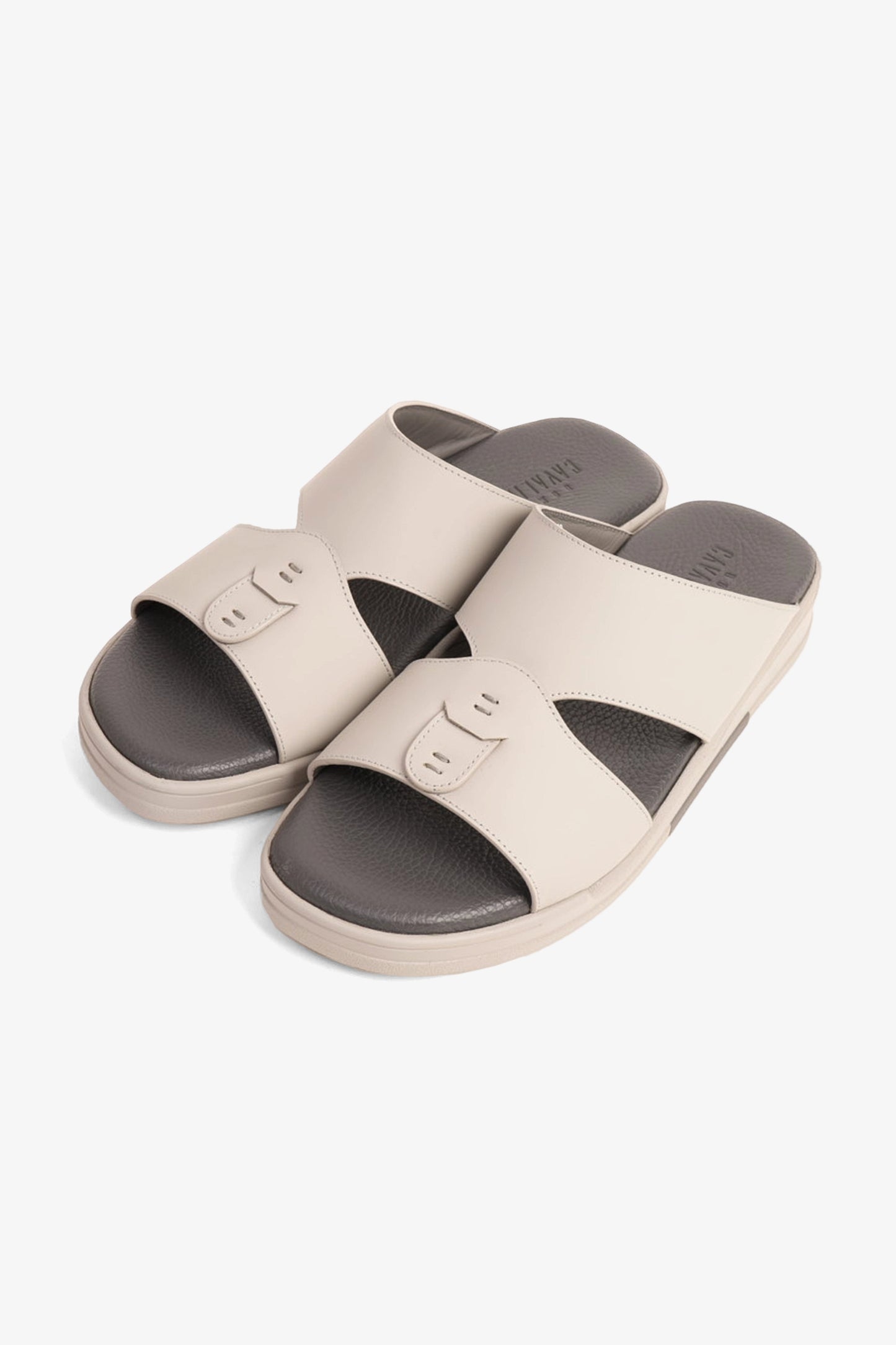 UOMO CAVALIER MENS SANDALS - HAR 329 LIGHT GREY - Seventy7