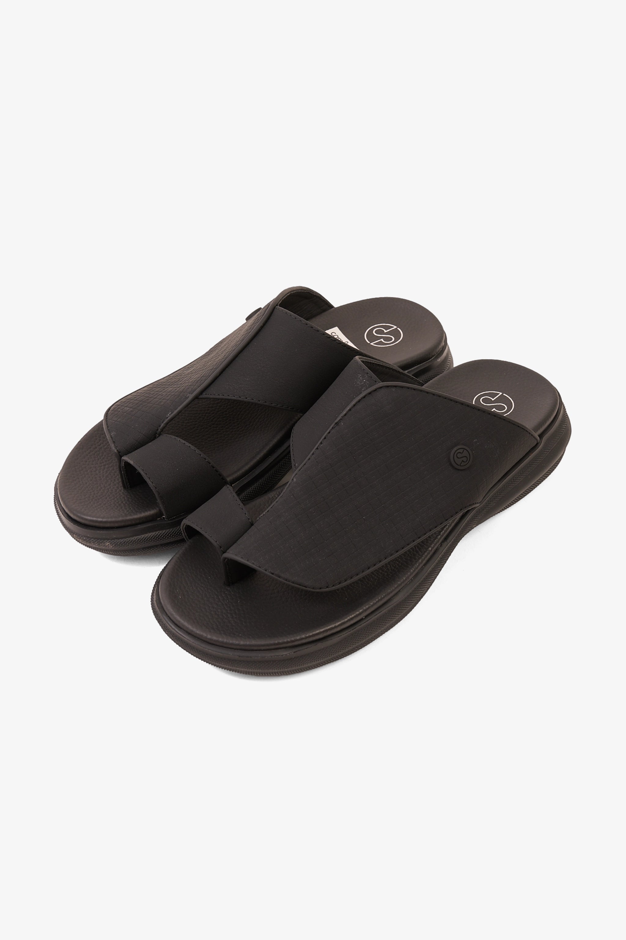 COMFORT PLUS IMPERIAL COMFORT ARABIC SANDALS BLACK - Seventy7