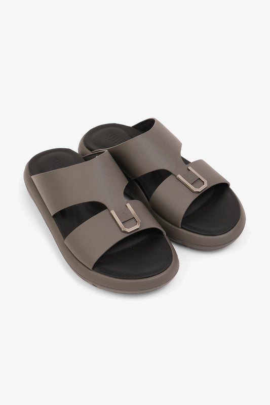 UOMO CAVALIER MENS PULSE ARABIC SANDALS GREY - Seventy7