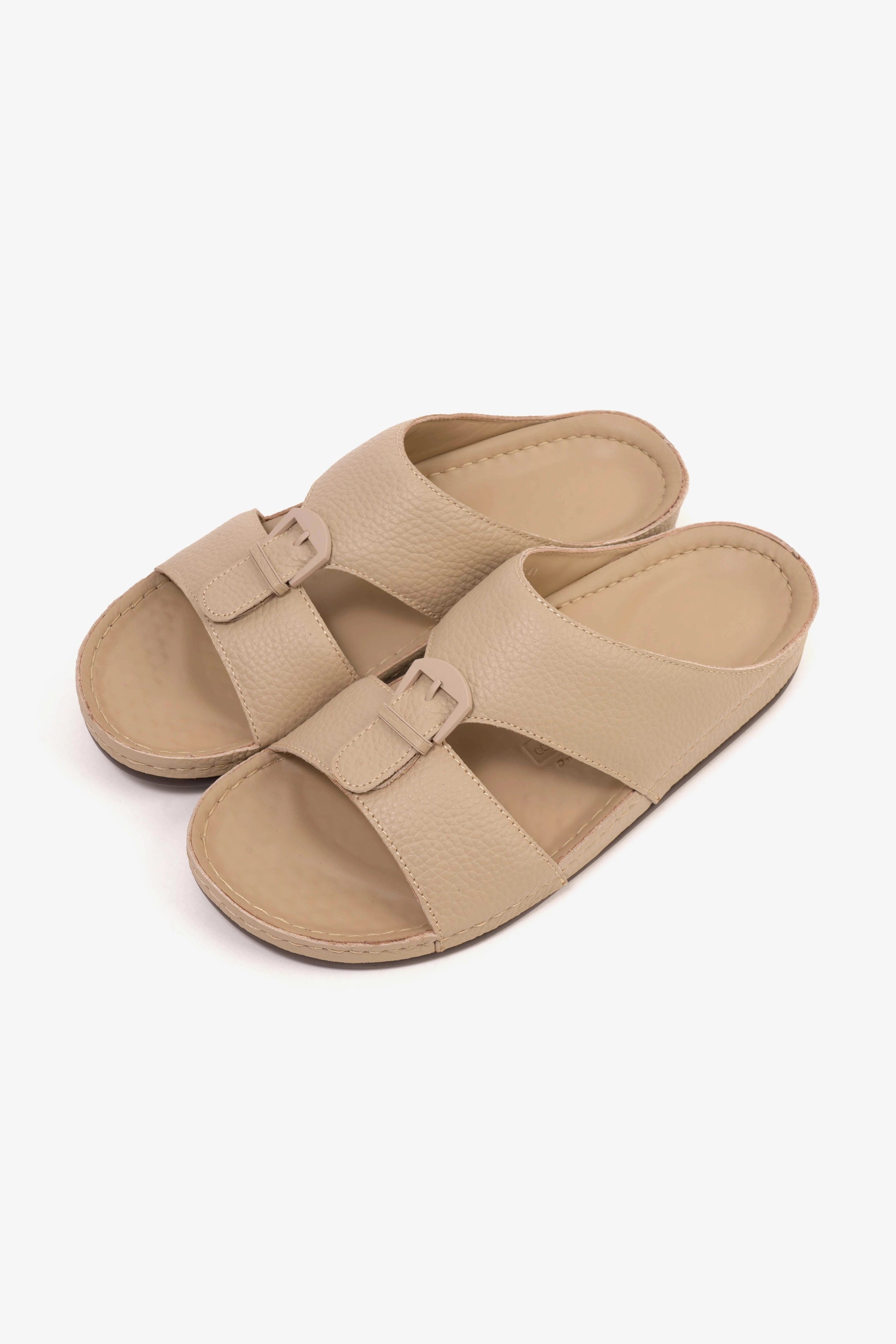 COMFORT PLUS MENS SANDALS - AV08 BEIGE - Seventy7