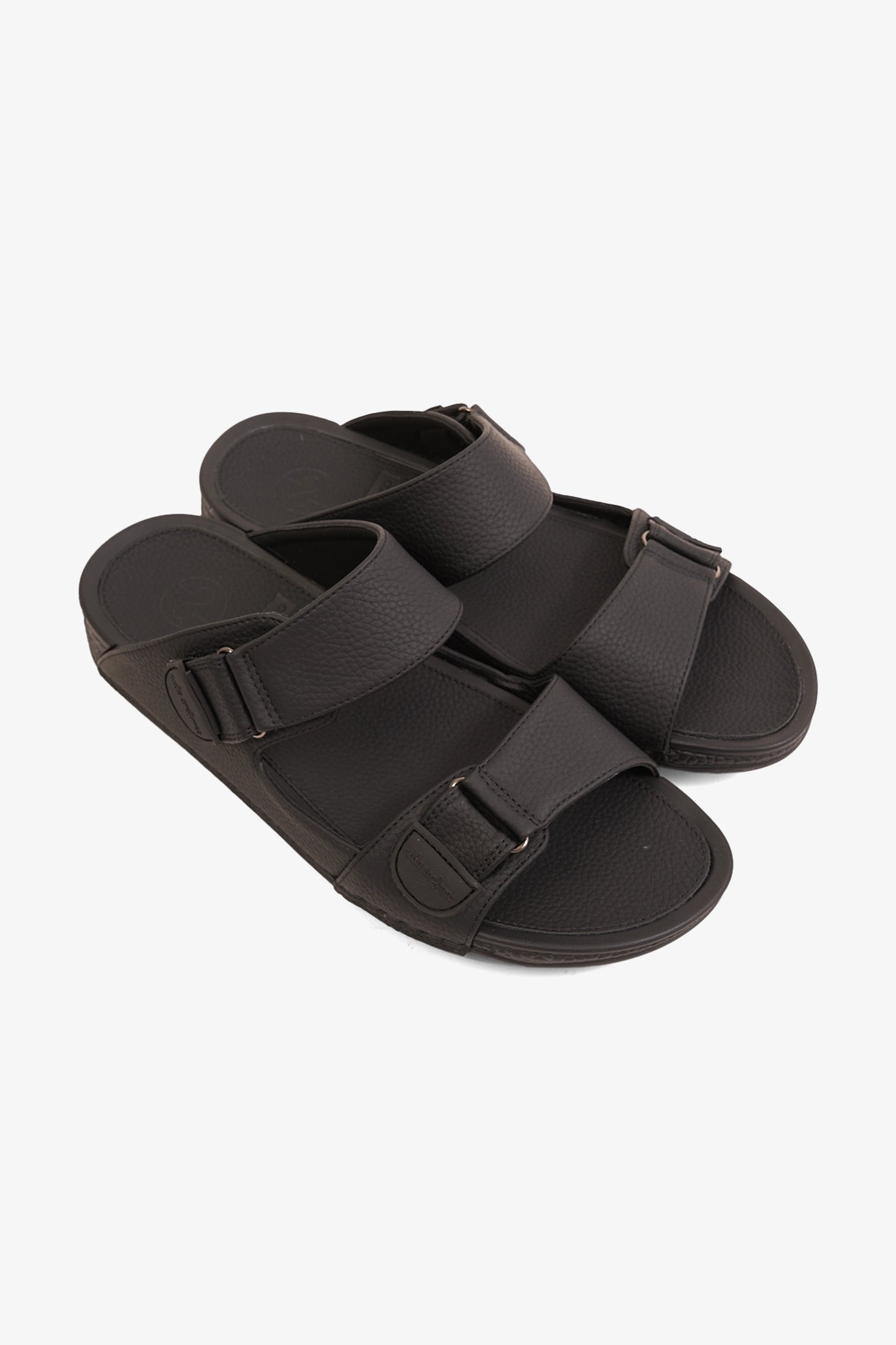 COMFORT PLUS ELITE CUSHION ARABIC SANDALS BLACK - Seventy7