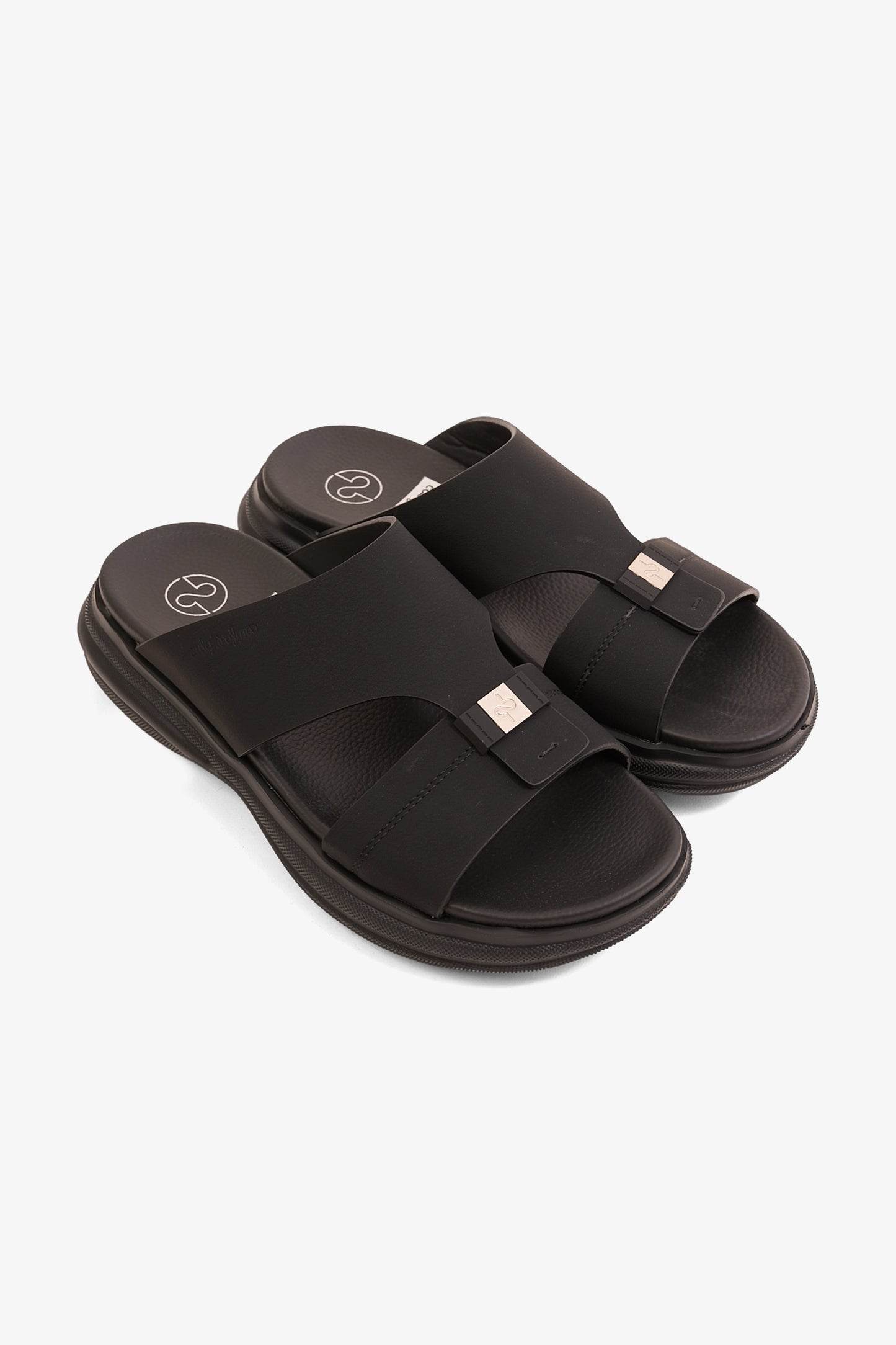 COMFORT PLUS TRUE BALANCE ARABIC SANDALS BLACK - Seventy7