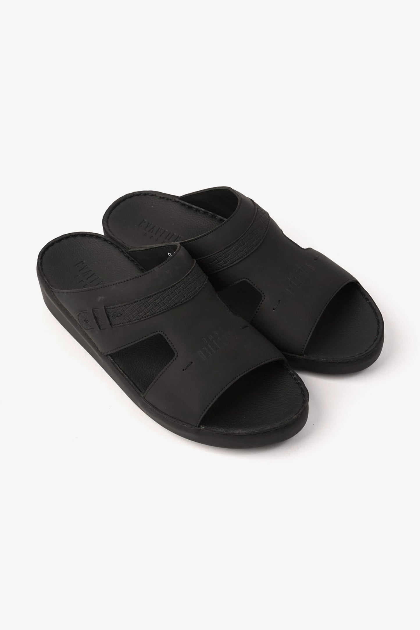 UOMO CAVALIER MENS SANDALS - CV1109 BLACK - Seventy7