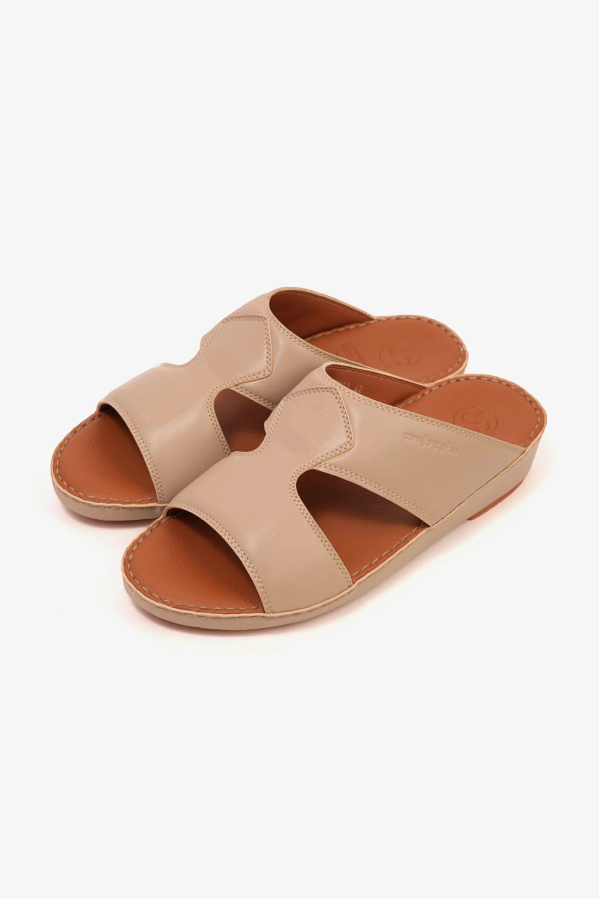 COMFORT PLUS LUXURIOUS LEATHER SANDAL FOR EVERYDAY MANDORLA - Seventy7