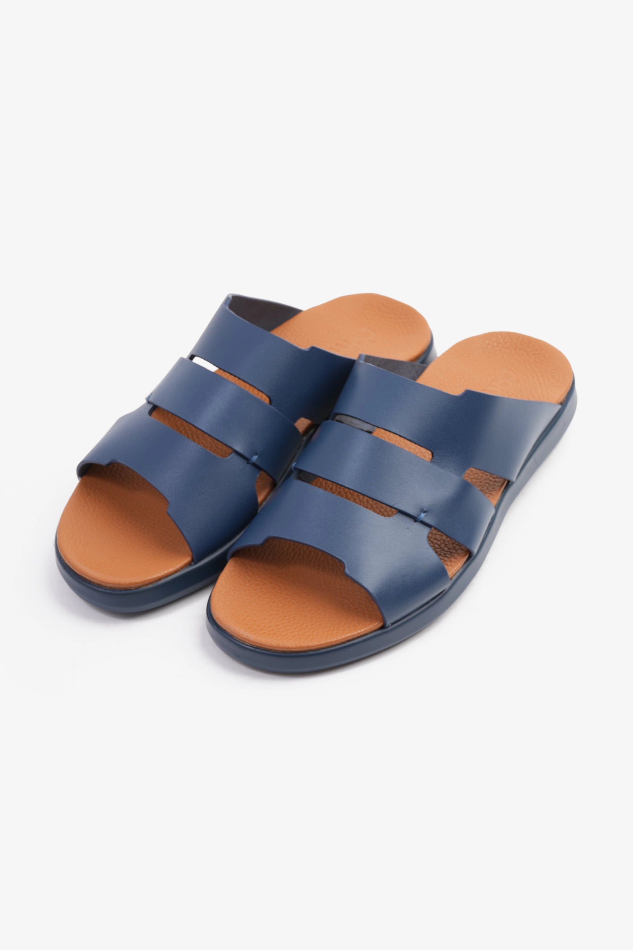 COMFORT PLUS MEN'S 2.2MM SANDALS NAVY - Seventy7