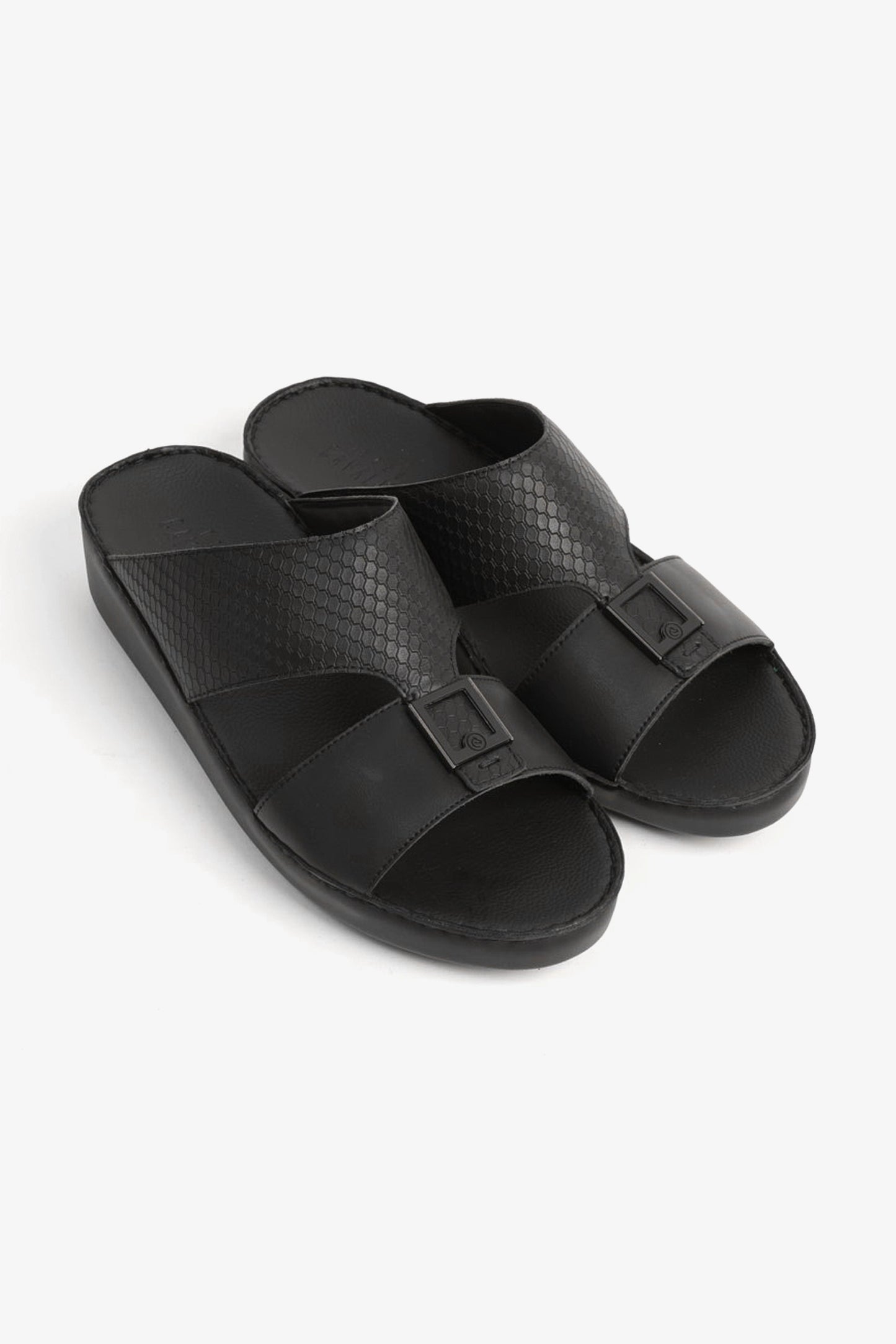 UOMO CAVALIER MENS SANDALS - CV1110 BLACK - Seventy7