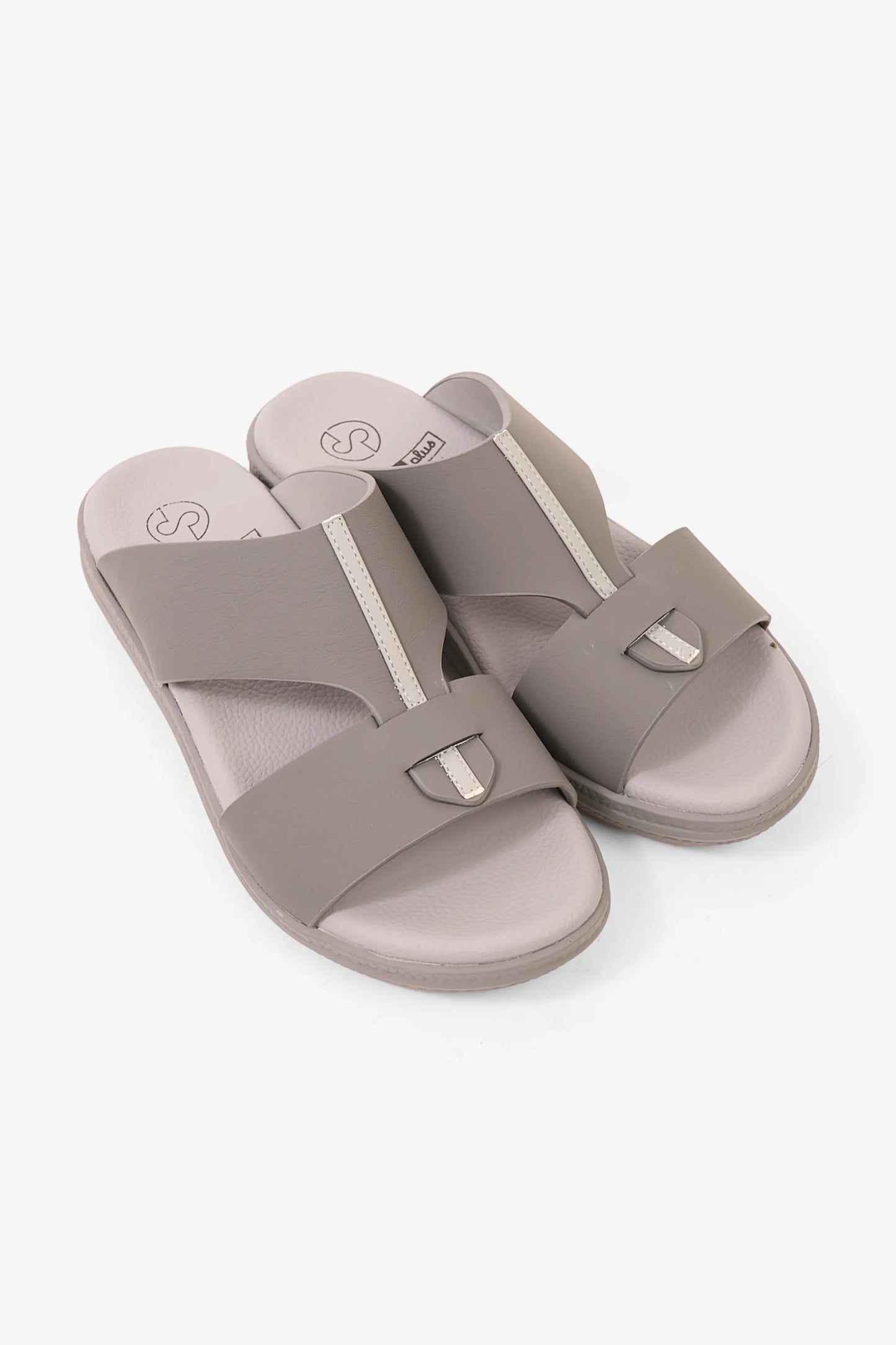COMFORT PLUS GLIDE LUXE ARABIC SANDALS GREY - Seventy7