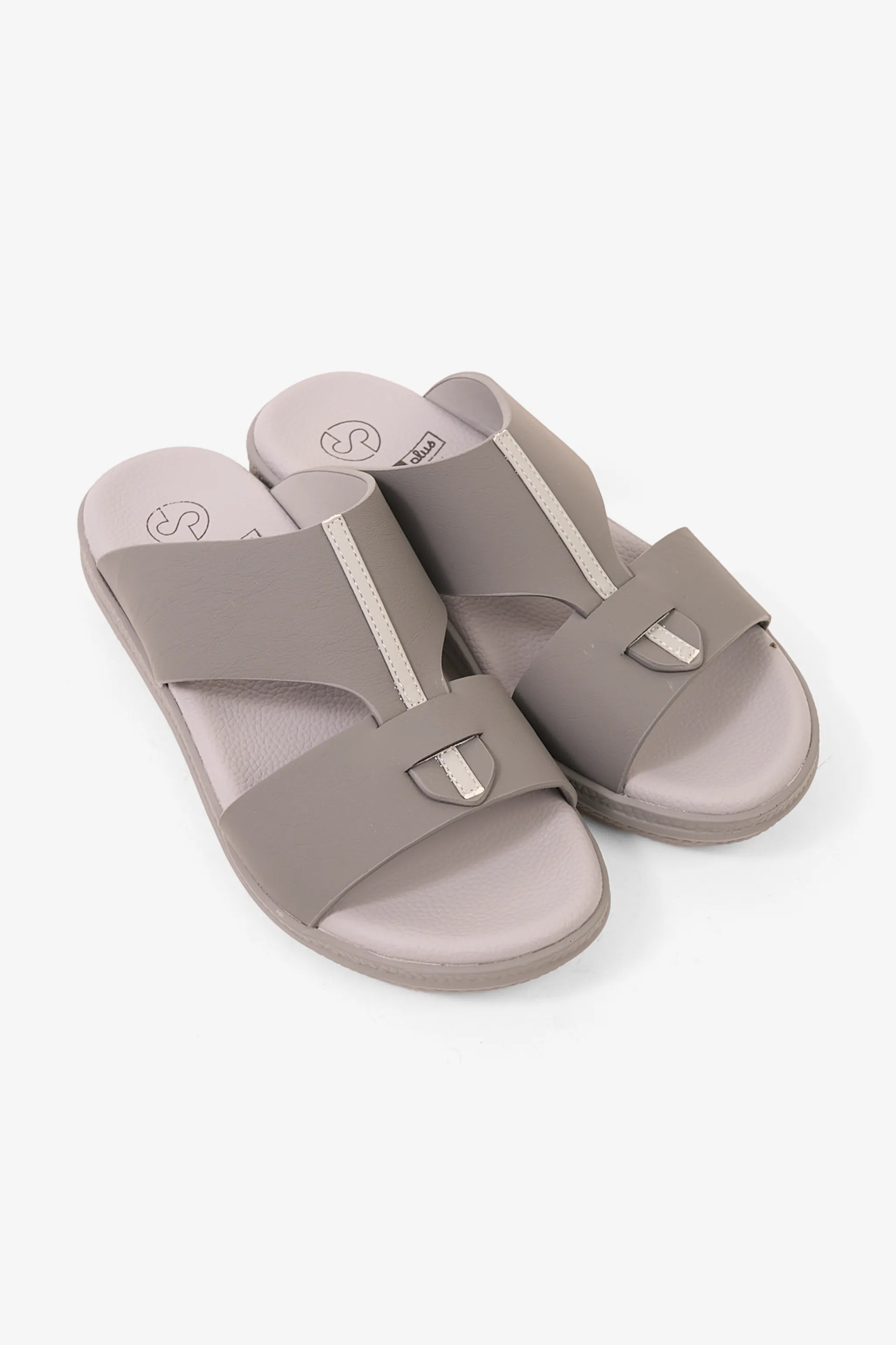 COMFORT PLUS GLIDE LUXE ARABIC SANDALS GREY - Seventy7