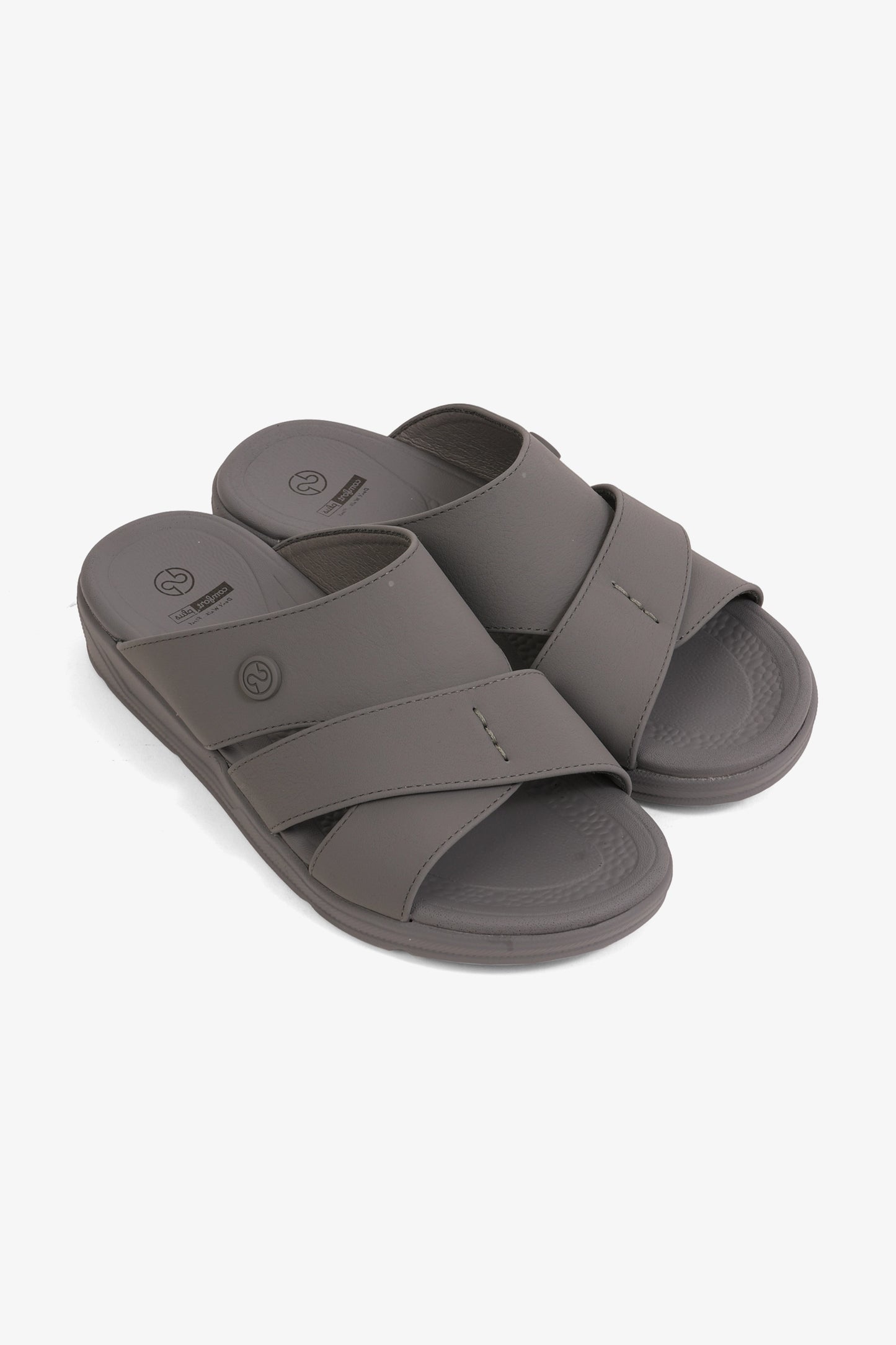 COMFORT PLUS BOYS COMFORT ARABIC SANDALS GREY - Seventy7