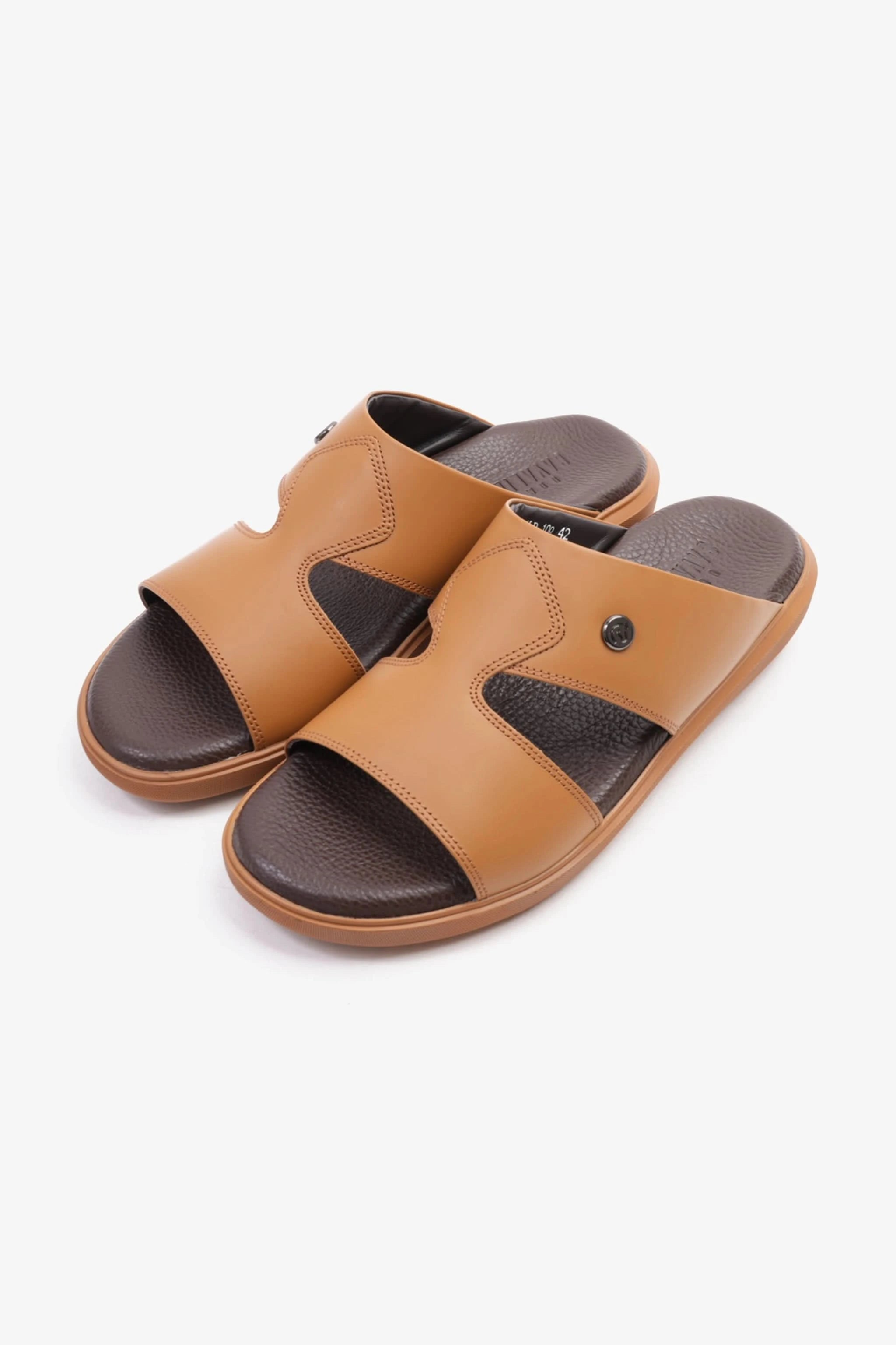 Uomo Cavalier Stylish Comfortable Footbed, Adjustable Side Clasp Canyon - Seventy7