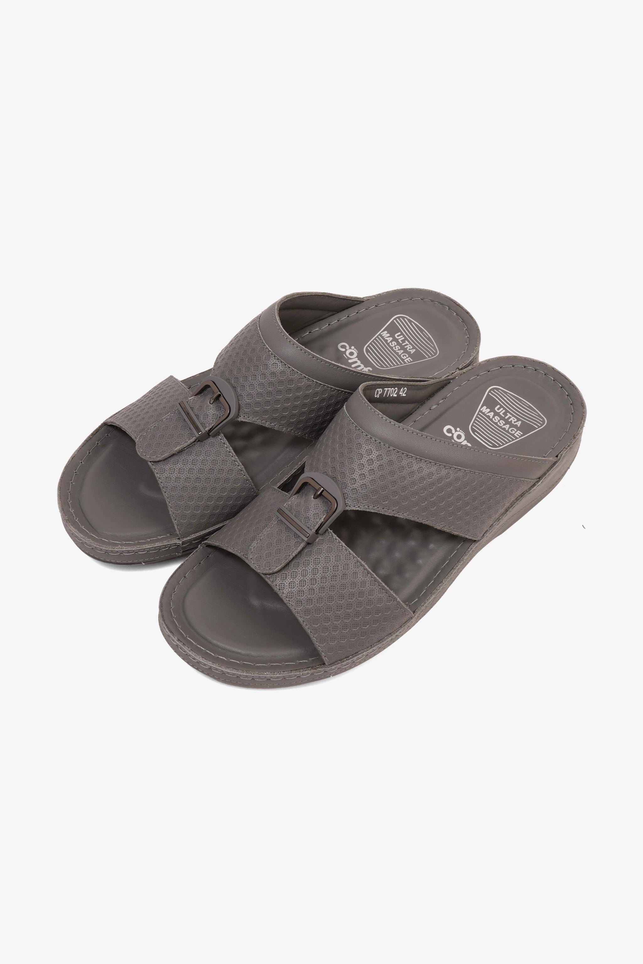 COMFORT PLUS MENS SANDALS - CP 7702 GREY - Seventy7
