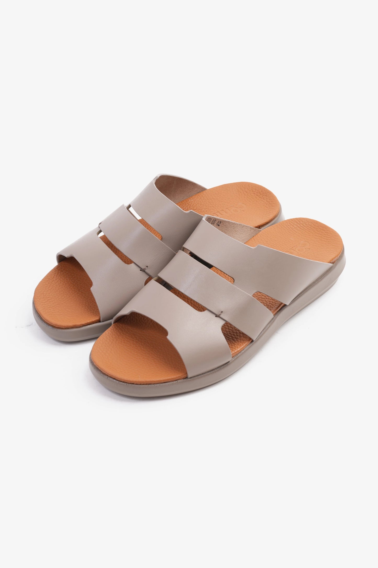 COMFORT PLUS MEN'S 2.2MM SANDALS STONE - Seventy7