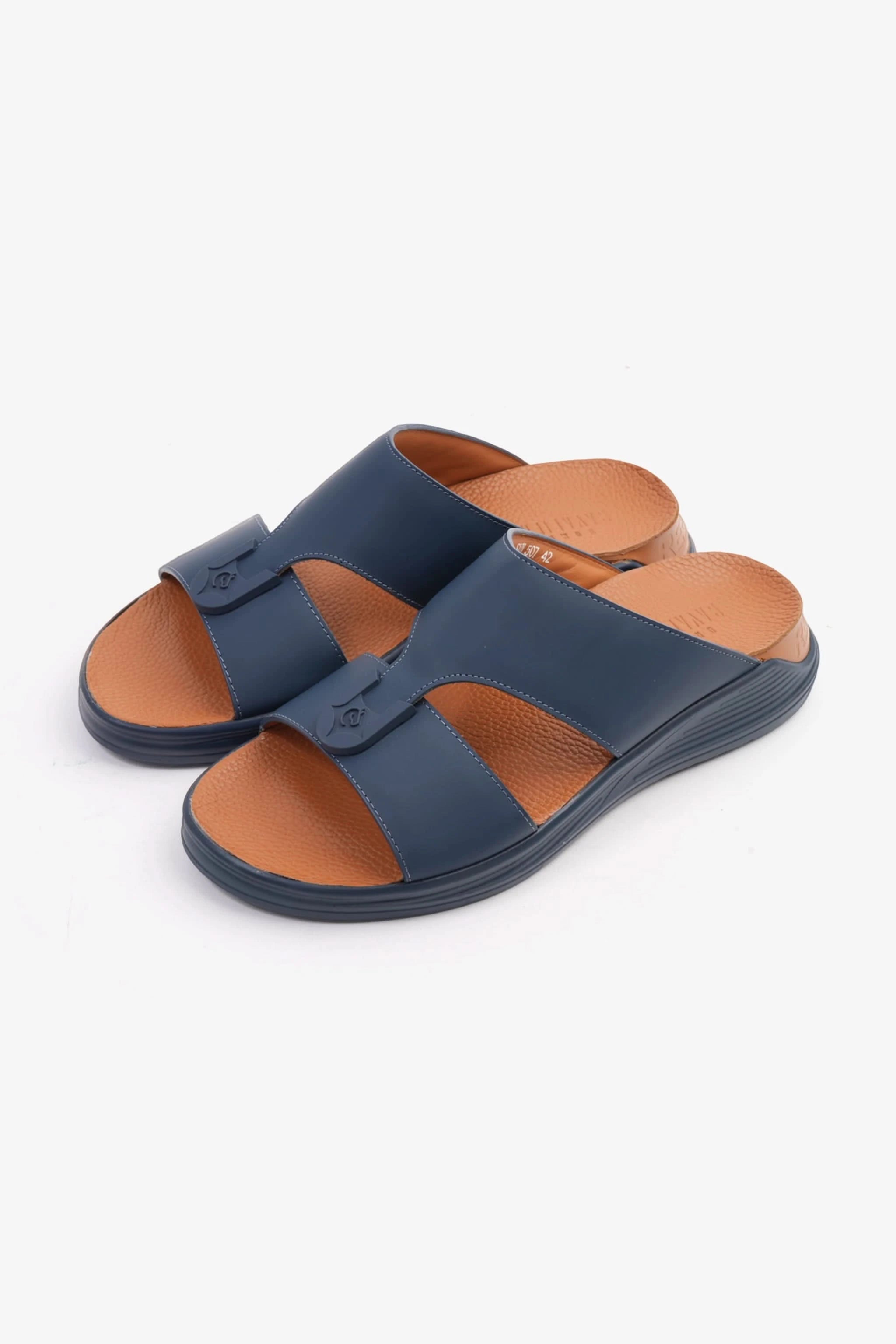 UOMO CAVALIER CLASSIC SANDALS FOR MEN'S NAVY - Seventy7