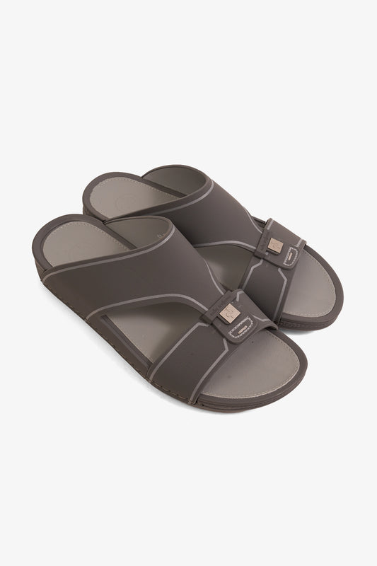 COMFORT PLUS EQUILIBRIUM WALK ARABIC SANDALS GREY - Seventy7
