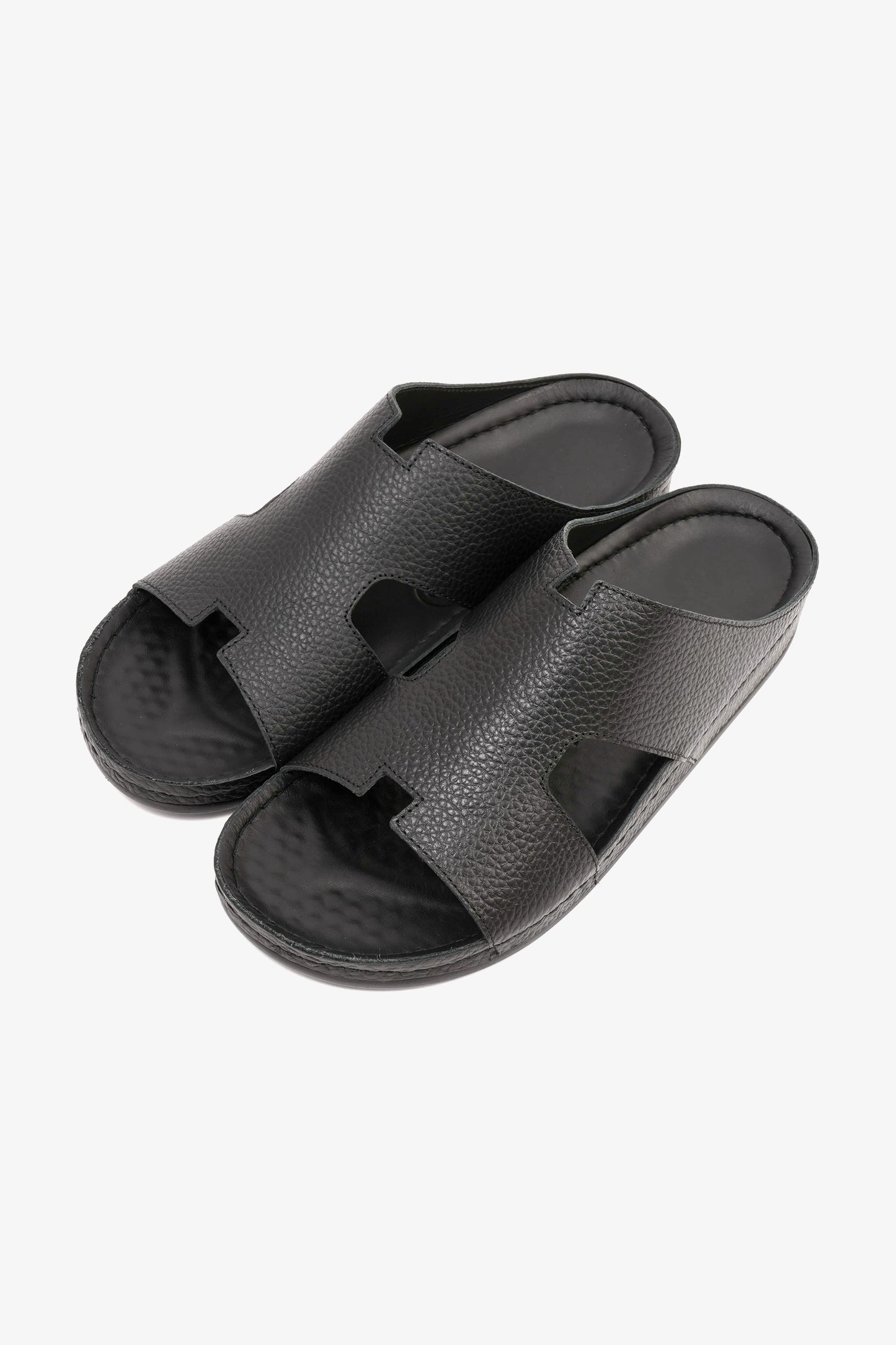 COMFORT PLUS MENS SANDALS - AV02 BLACK - Seventy7