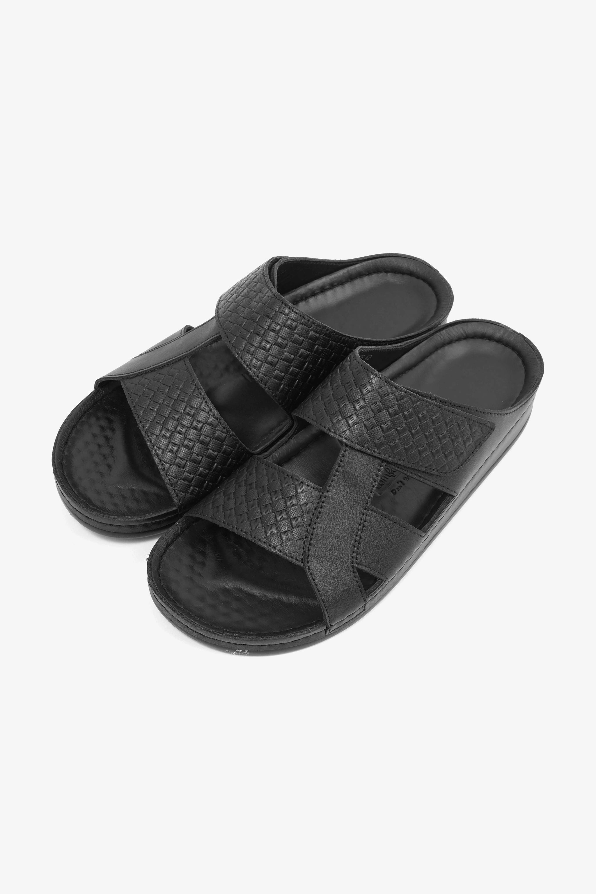 COMFORT PLUS MENS SANDALS - AV05 BLACK - Seventy7