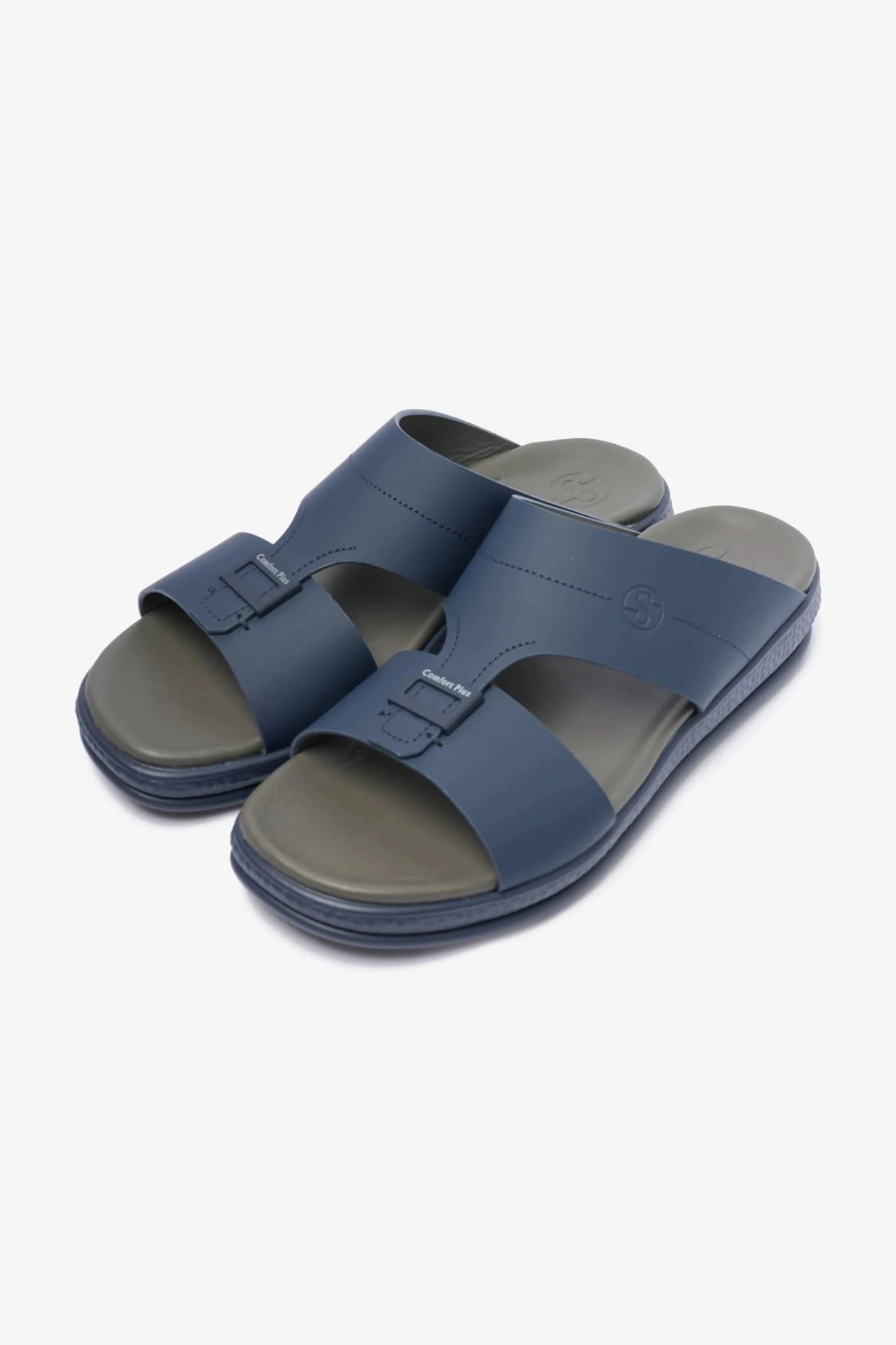 COMFORT PLUS TIMELESS DESIGN MENS SANDALS NAVY - Seventy7