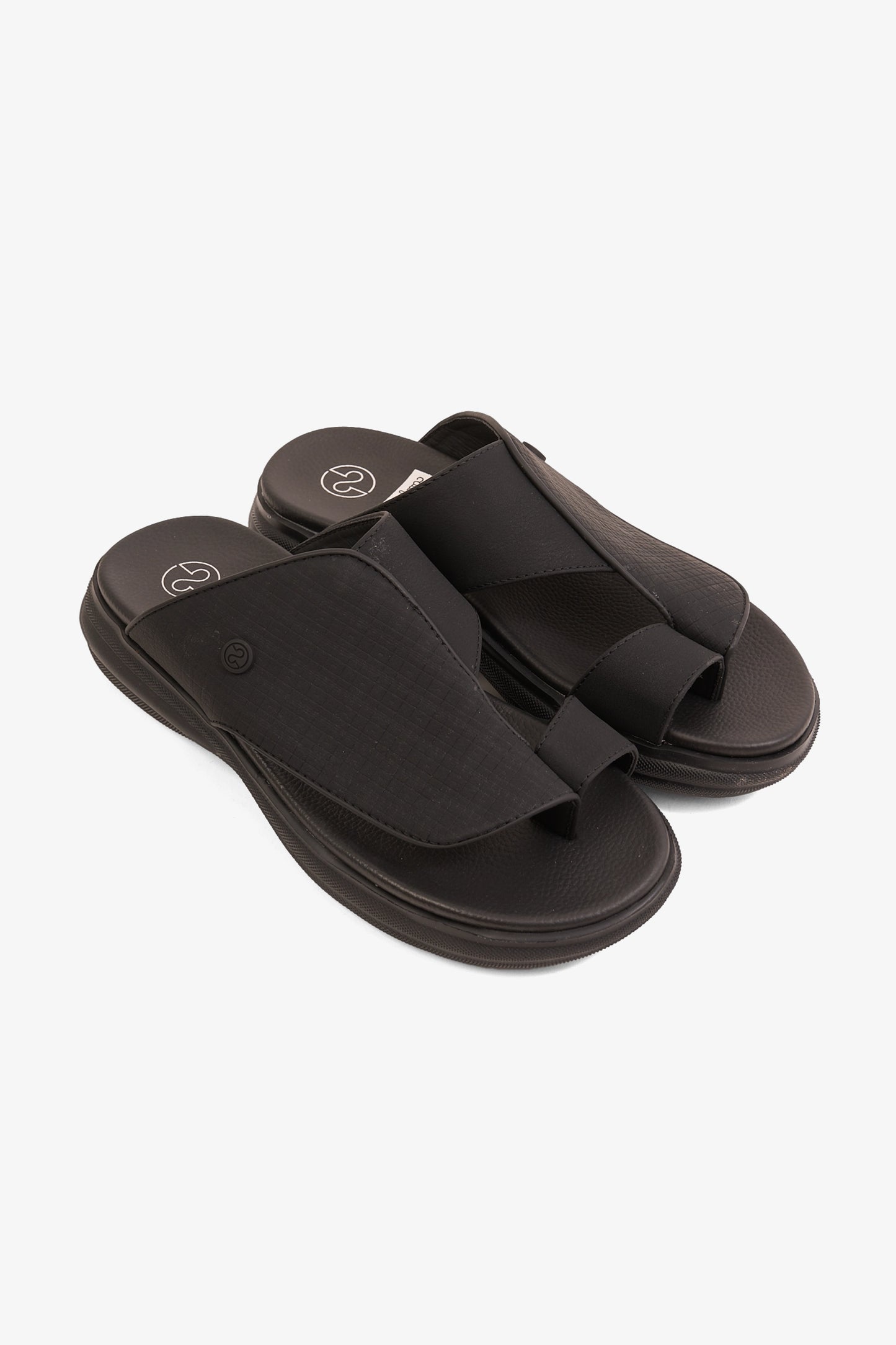 COMFORT PLUS IMPERIAL COMFORT ARABIC SANDALS BLACK - Seventy7