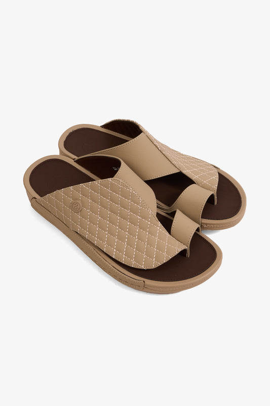 COMFORT PLUS PRIME MOTION ARABIC SANDALS BEIGE - Seventy7