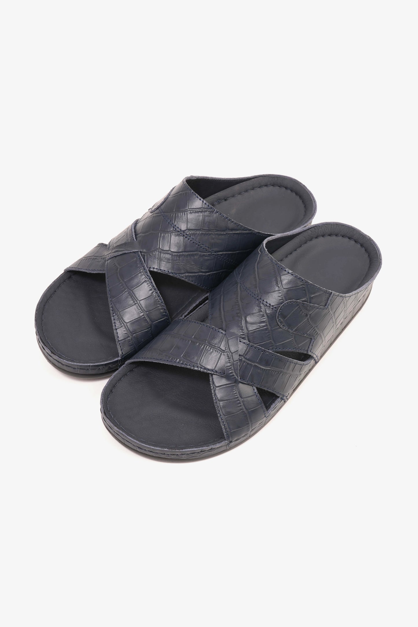 COMFORT PLUS MENS SANDALS  -  AV03 NAVY - Seventy7