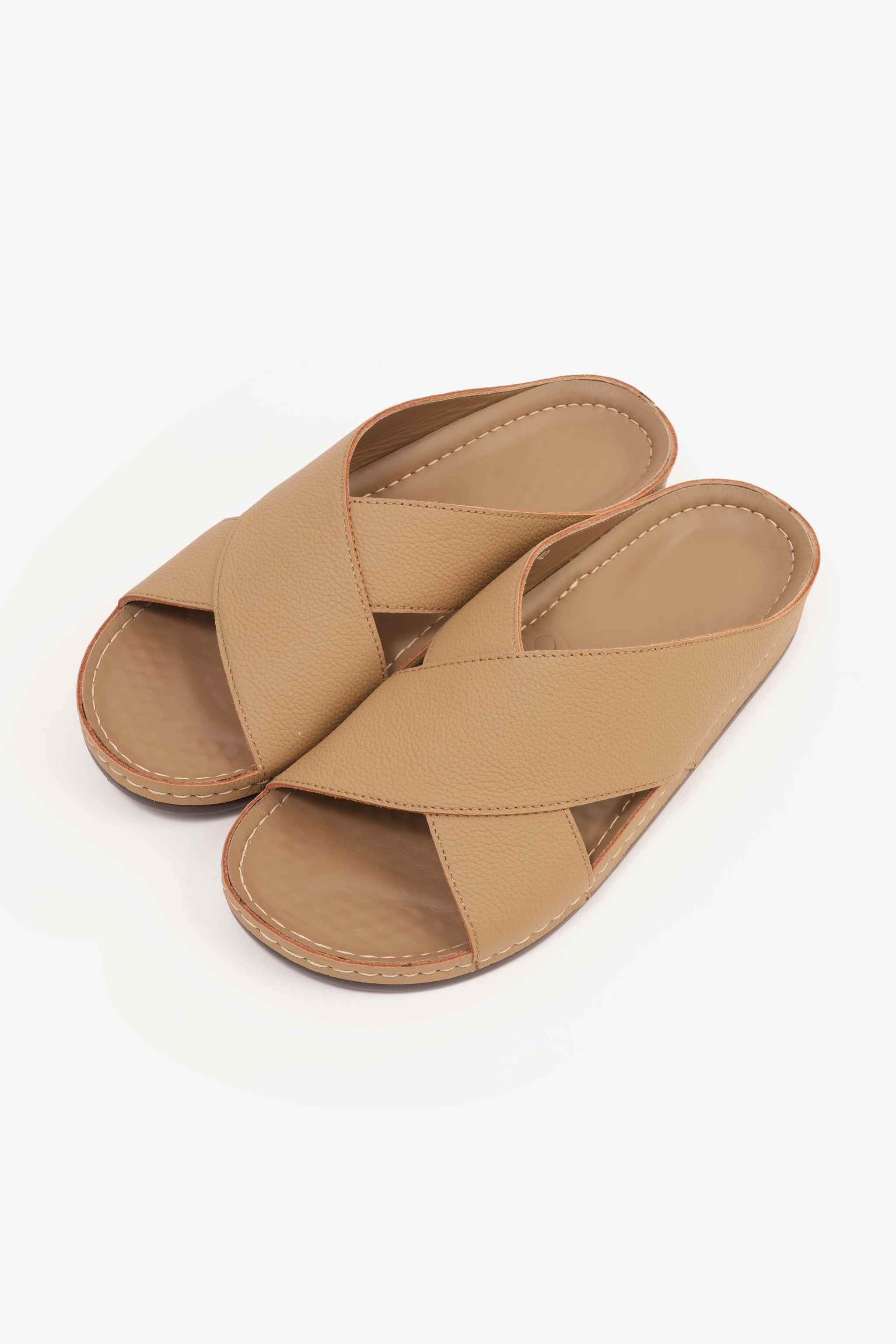 COMFORT PLUS MENS SANDALS  -  AV06 OLIVE - Seventy7