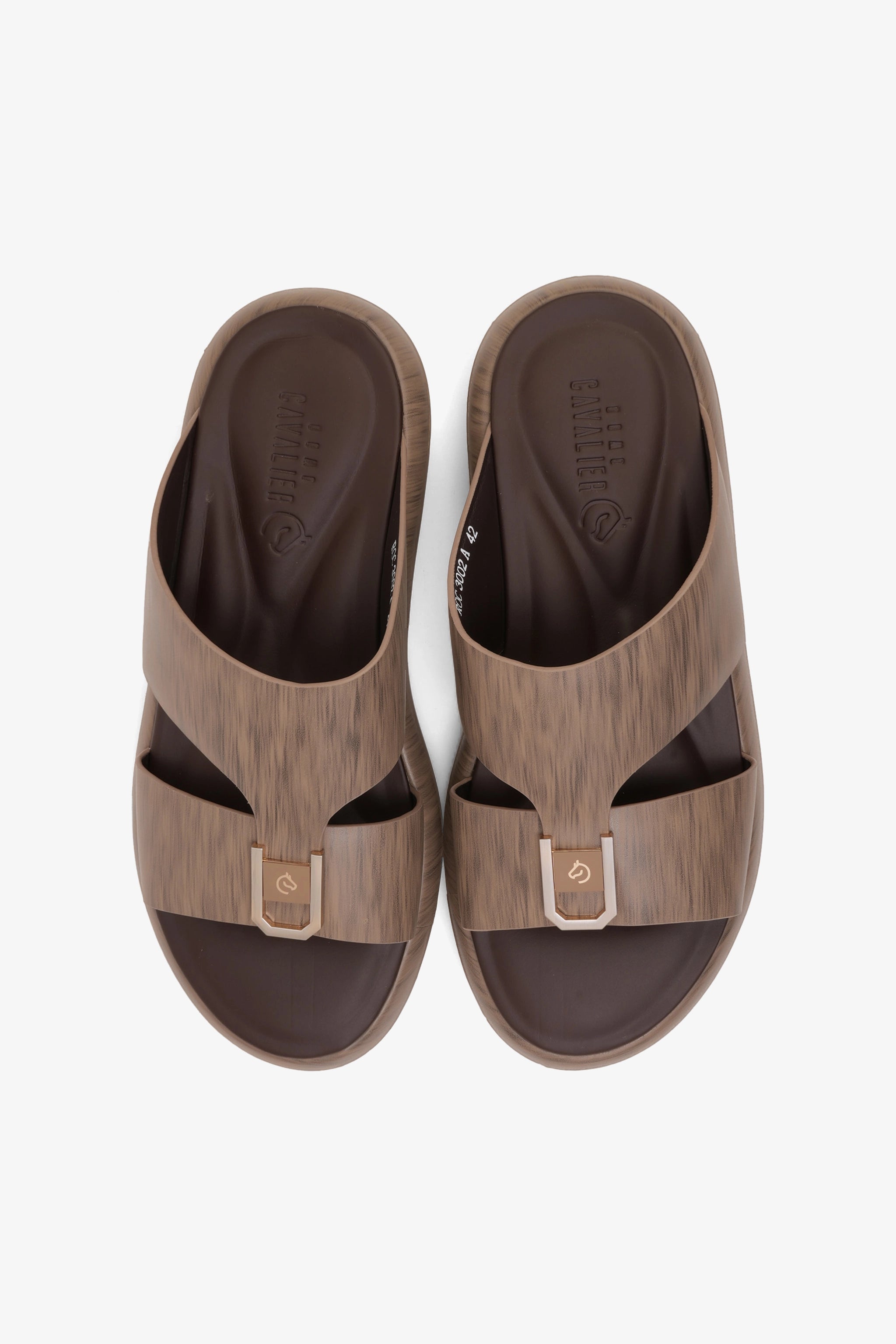 UOMO CAVALIER MENS SPECTRUM ARABIC SANDALS STONE - Seventy7