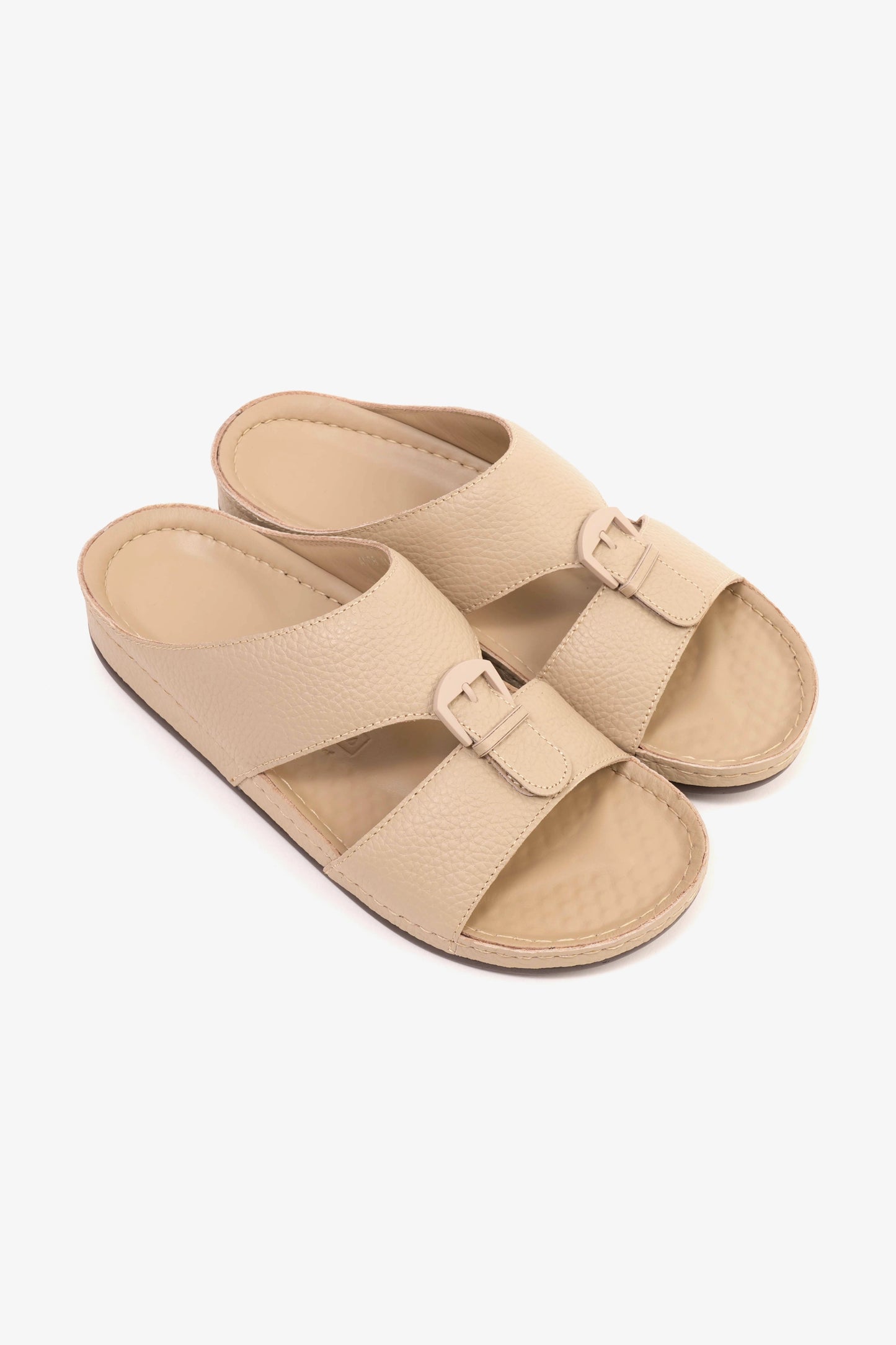 COMFORT PLUS MENS SANDALS - AV08 BEIGE - Seventy7