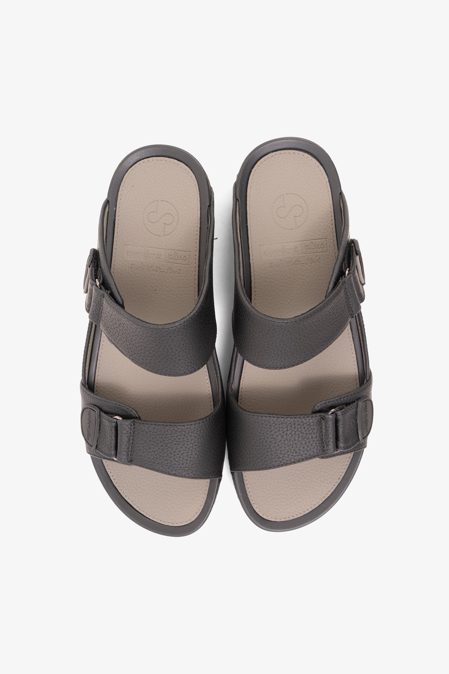 COMFORT PLUS MENS SANDALS-AS102 BLACK