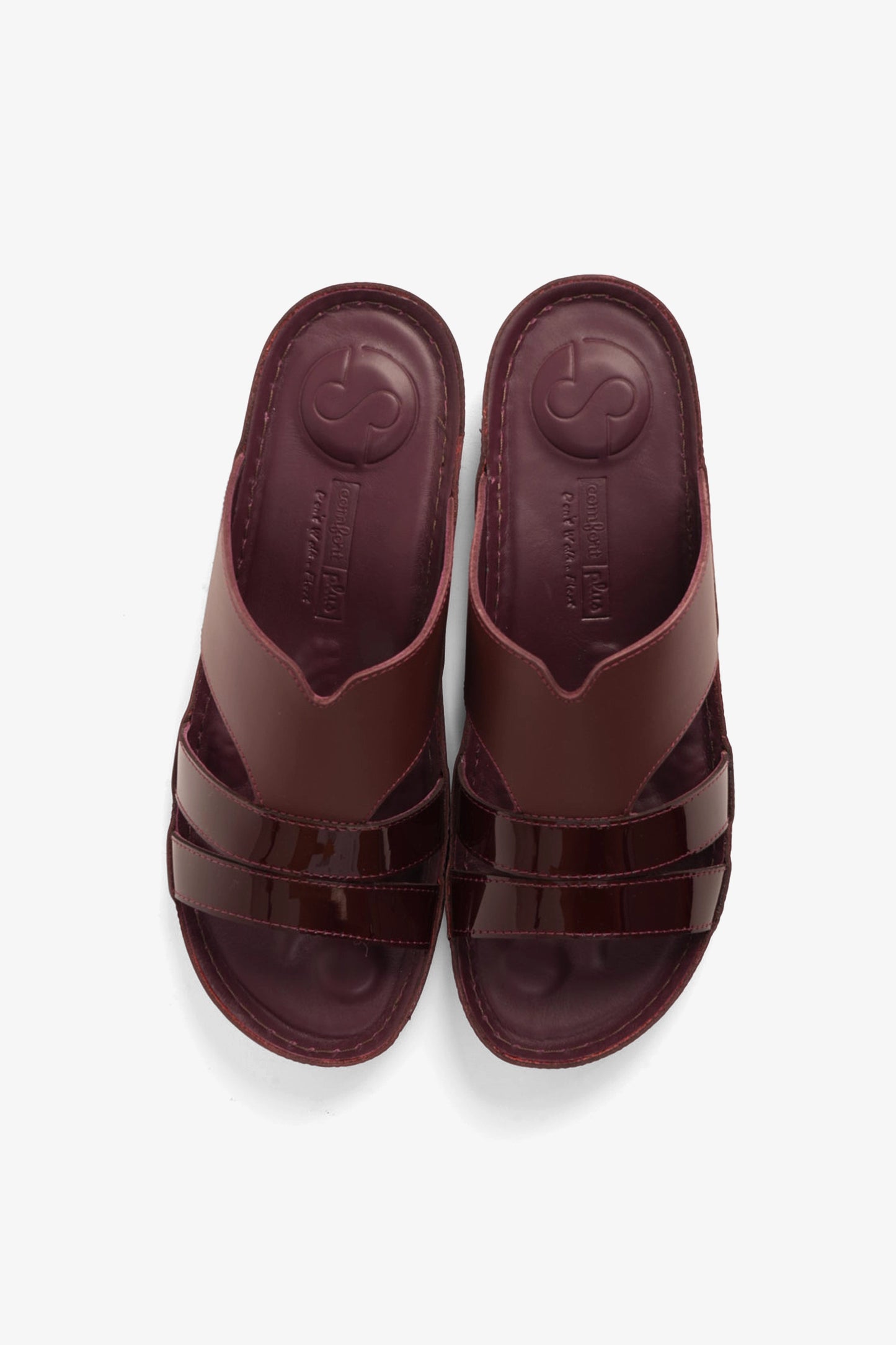 COMFORT PLUS LADIES SANDALS  -  CP417 CHERRY - Seventy7