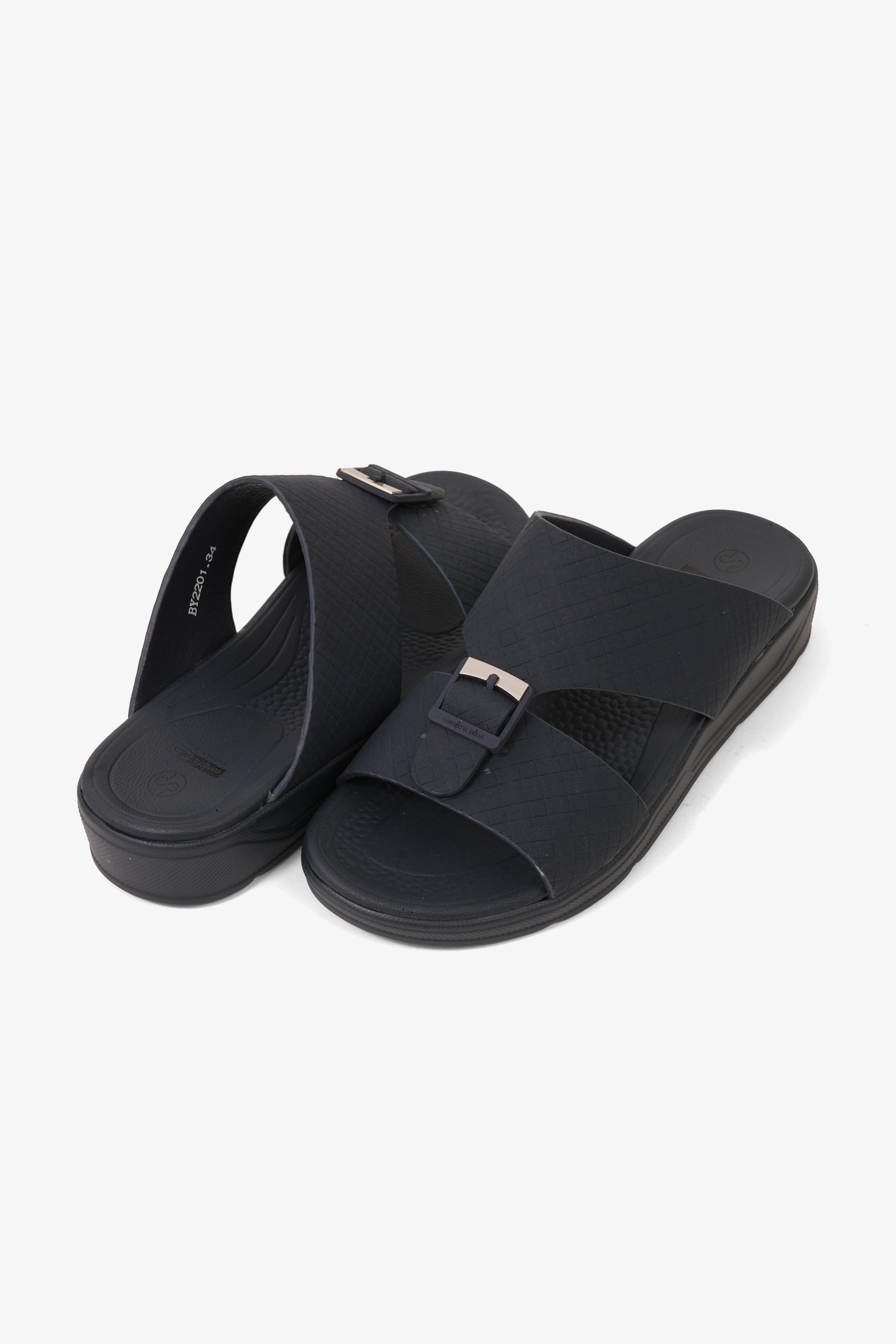 COMFORT PLUS BOYS CLASSIC ARABIC SANDALS NAVY - Seventy7