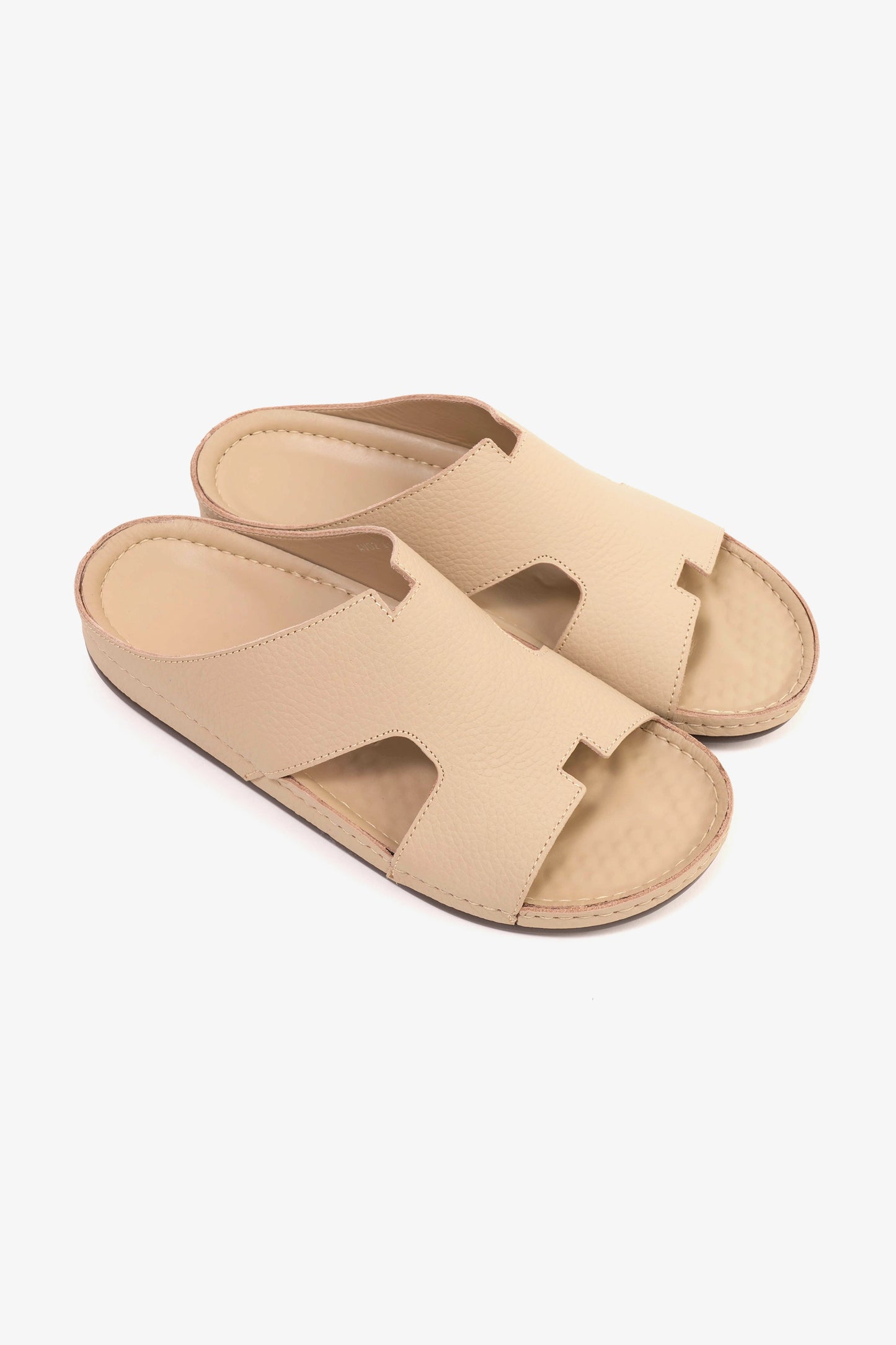COMFORT PLUS MENS SANDALS - AV02 BEIGE - Seventy7