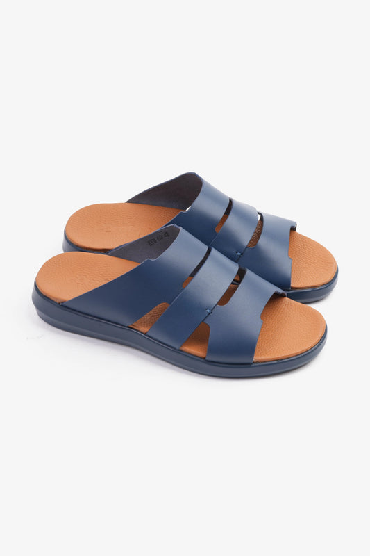 COMFORT PLUS MEN'S 2.2MM SANDALS NAVY - Seventy7