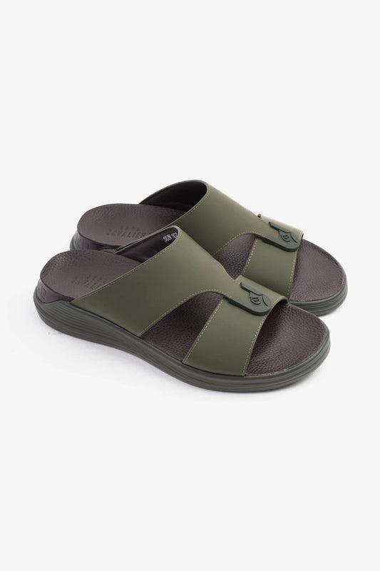 UOMO CAVALIER CLASSIC SANDALS FOR MEN'S OLIVE - Seventy7
