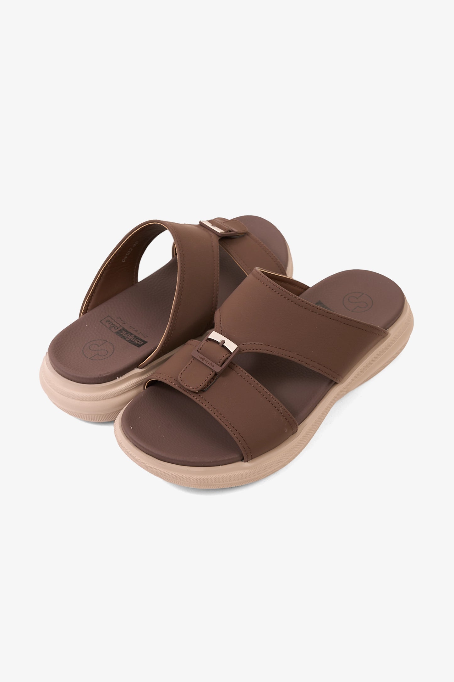COMFORT PLUS INFINITE COMFORT ARABIC SANDALS COFFEE - Seventy7