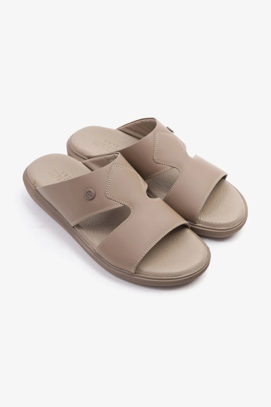 Uomo Cavalier Stylish Comfortable Footbed, Adjustable Side Clasp Stone - Seventy7