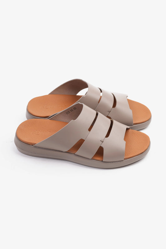 COMFORT PLUS MEN'S 2.2MM SANDALS STONE - Seventy7