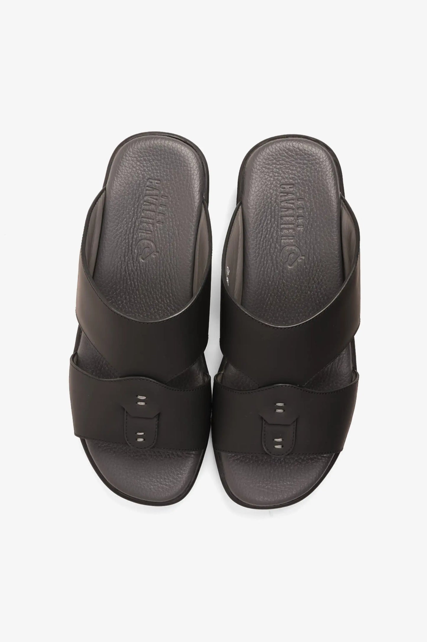 UOMO CAVALIER MENS SANDALS - HAR 329 BLACK - Seventy7