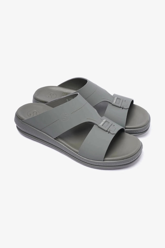COMFORT PLUS TIMELESS DESIGN MENS SANDALS GREY - Seventy7